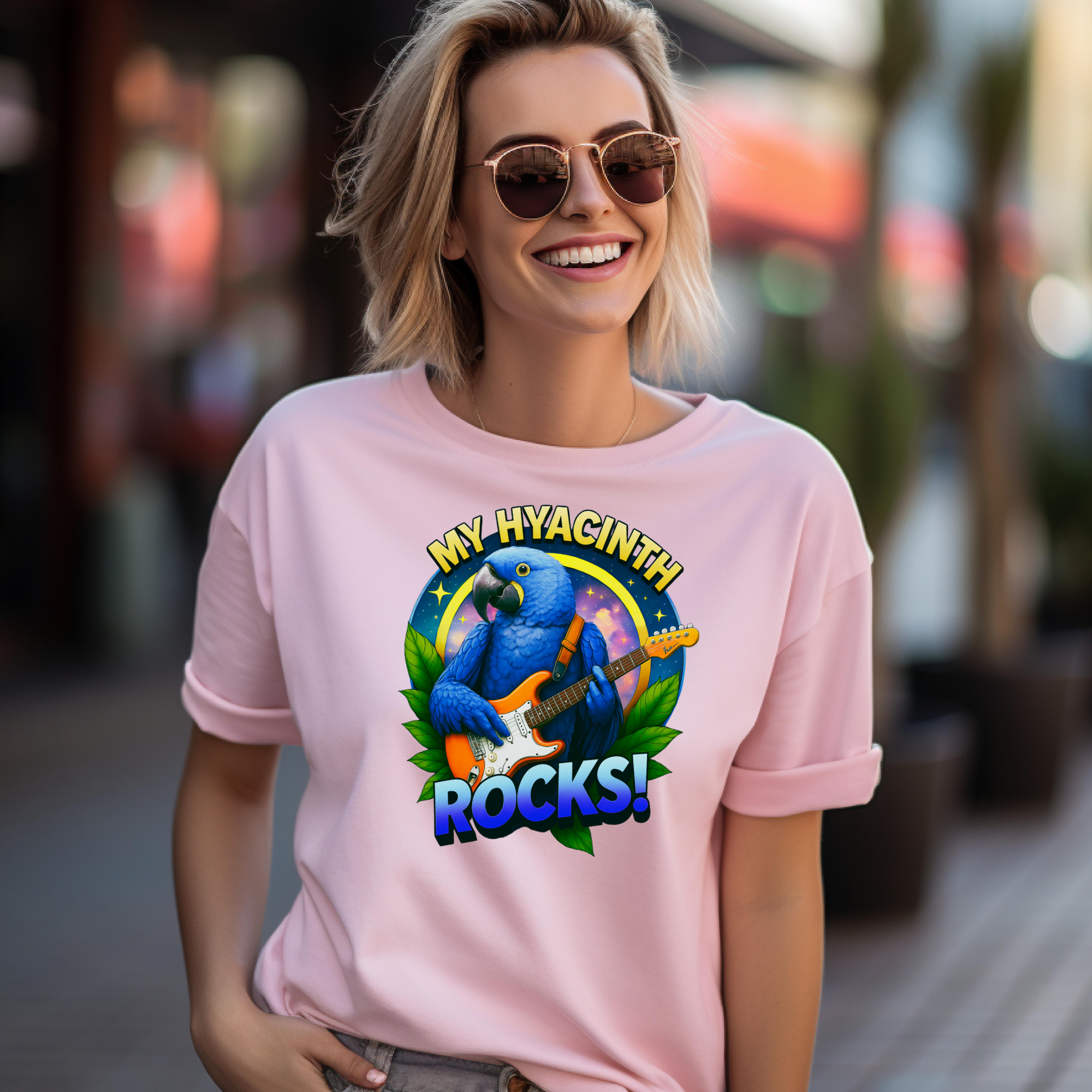 My Hyacinth Rocks Music T-Shirt