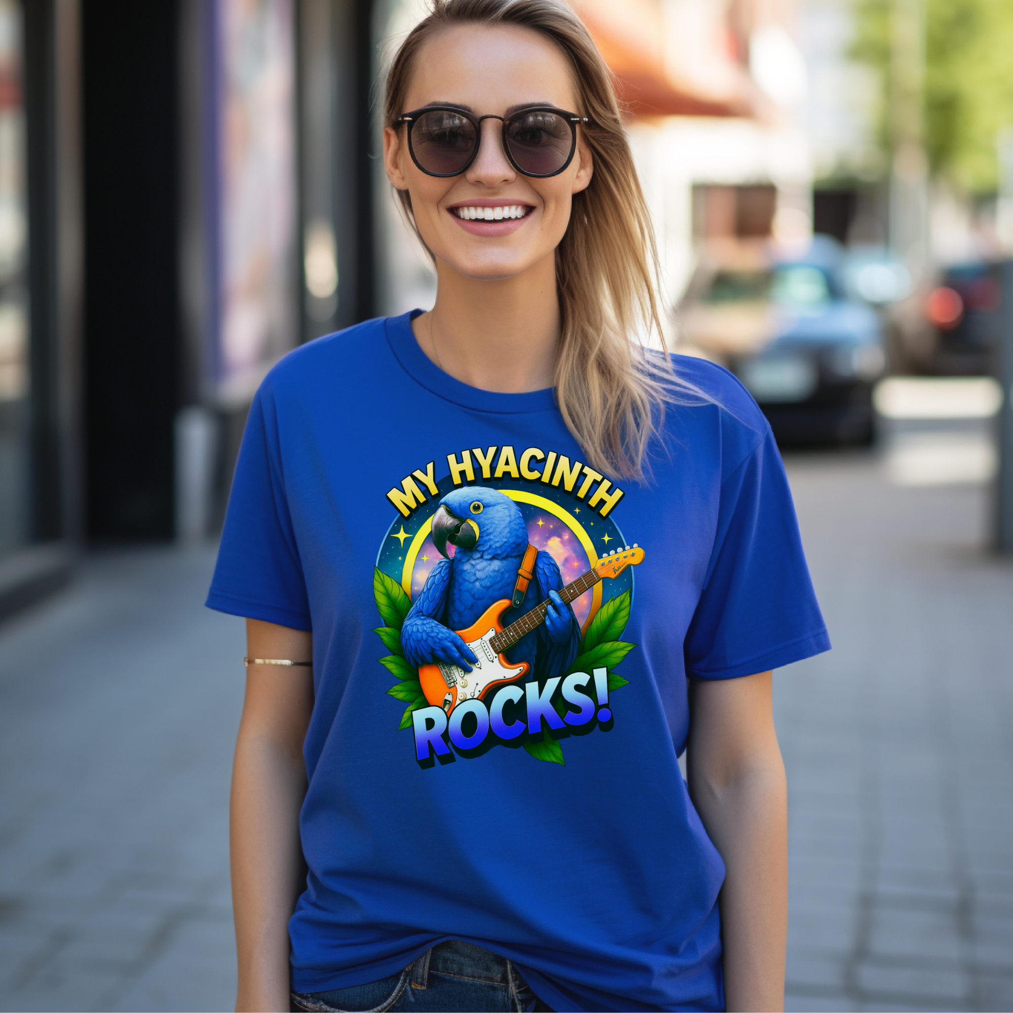 My Hyacinth Rocks Music T-Shirt