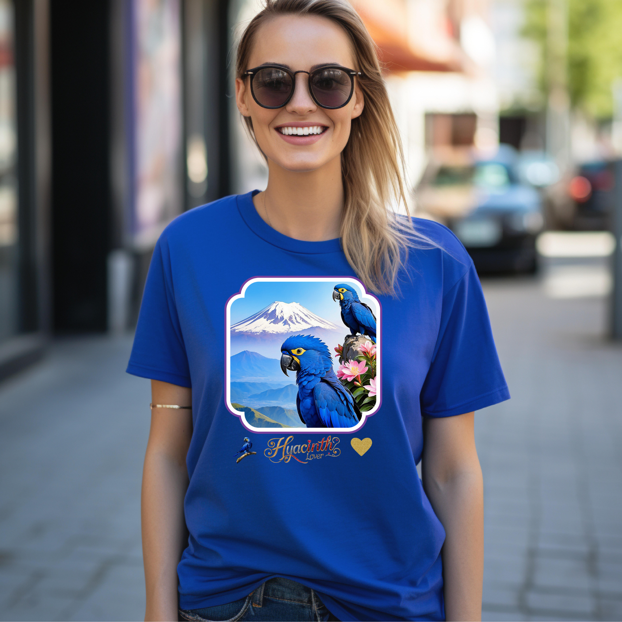 Hyacinth Lover Mountain T-Shirt