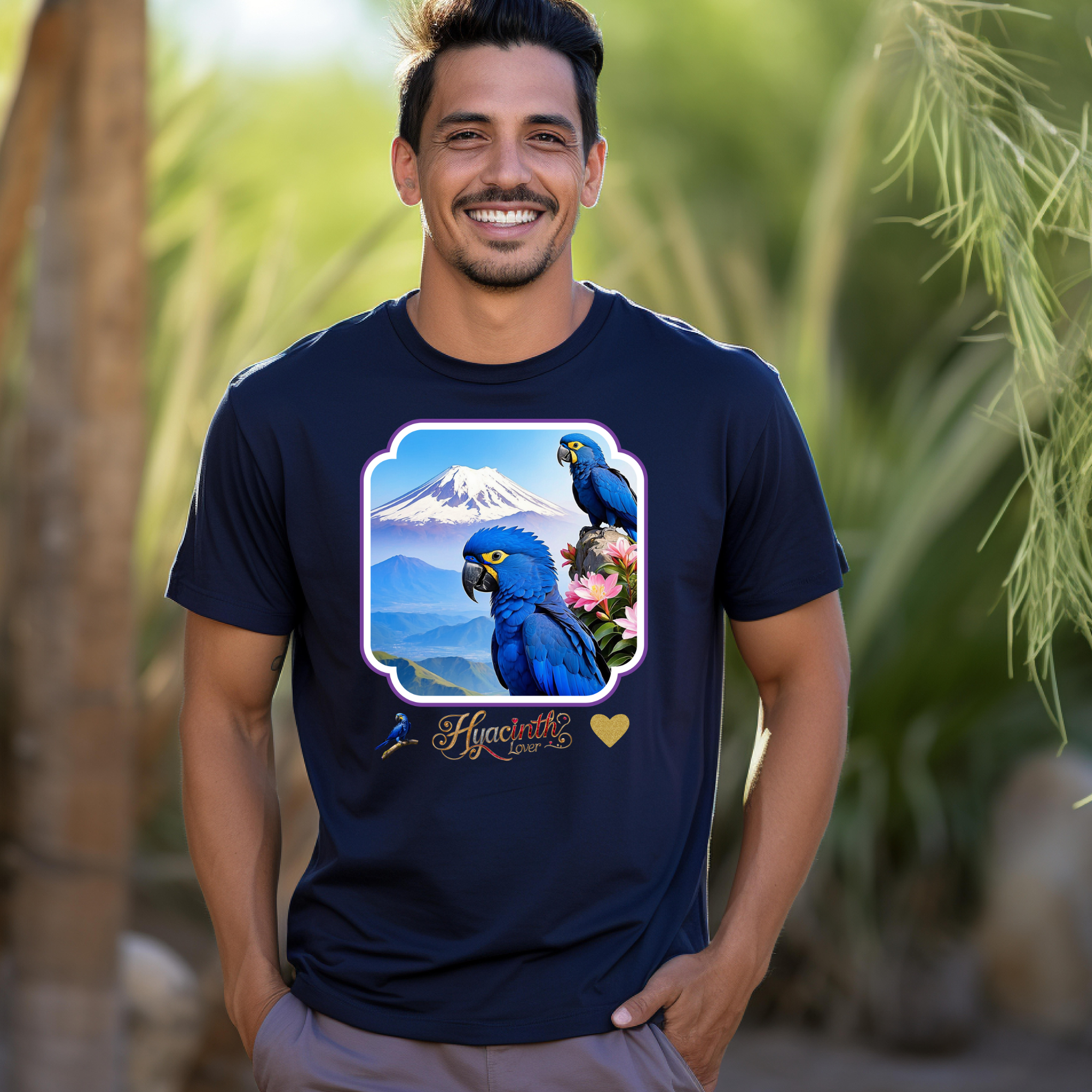 Hyacinth Lover Mountain T-Shirt