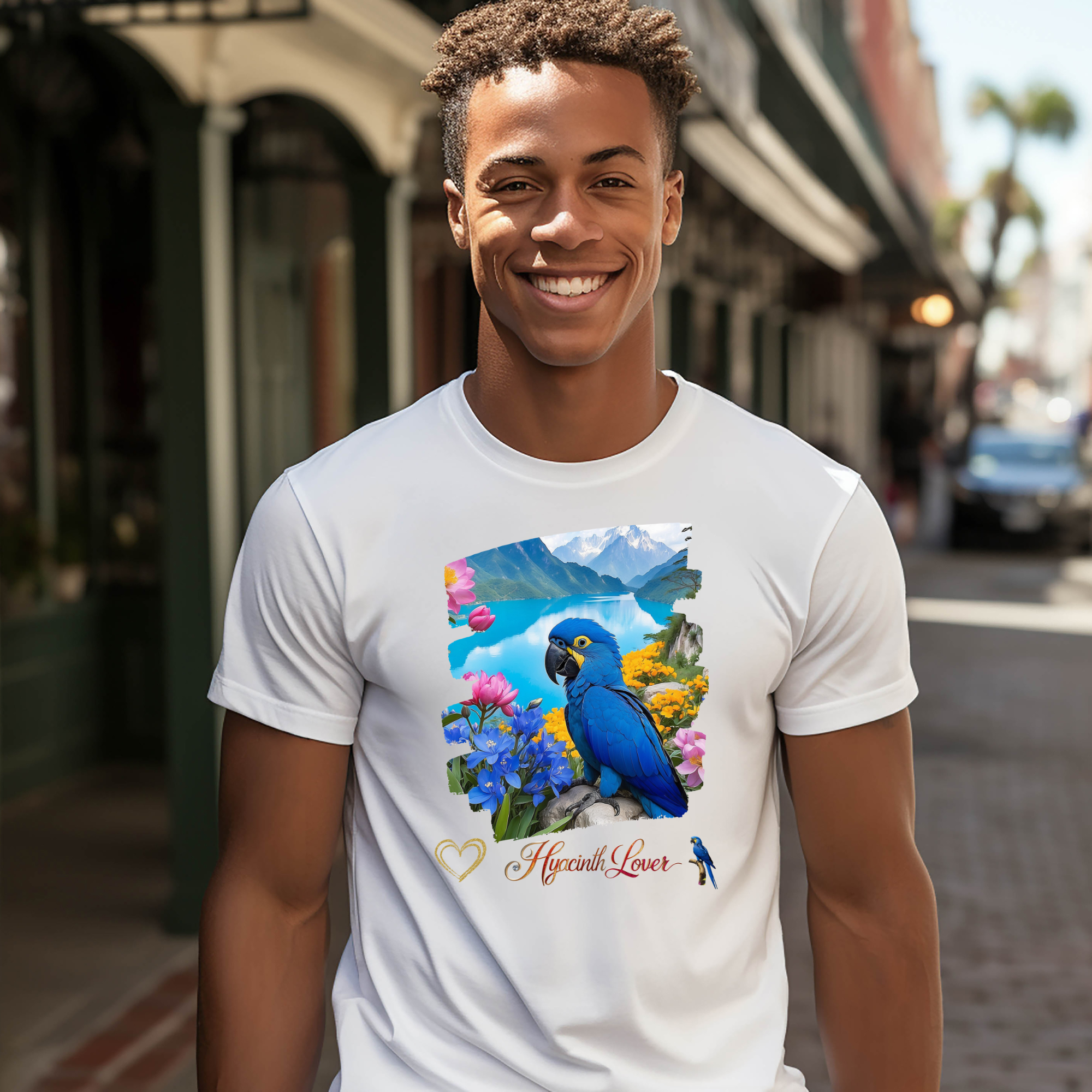 Hyacinth Lover Nature T-Shirt