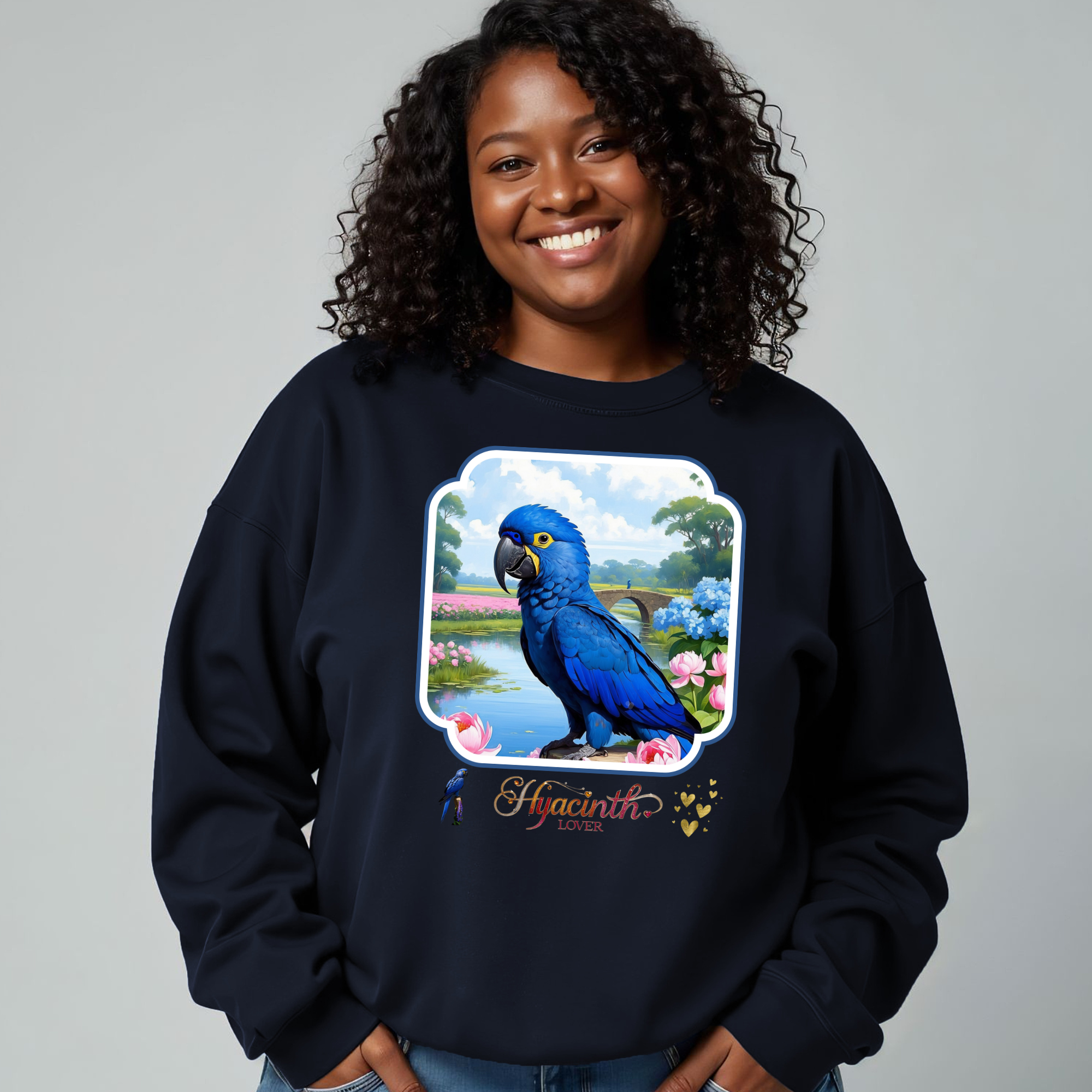Hyacinth Lover Floral T-Shirt