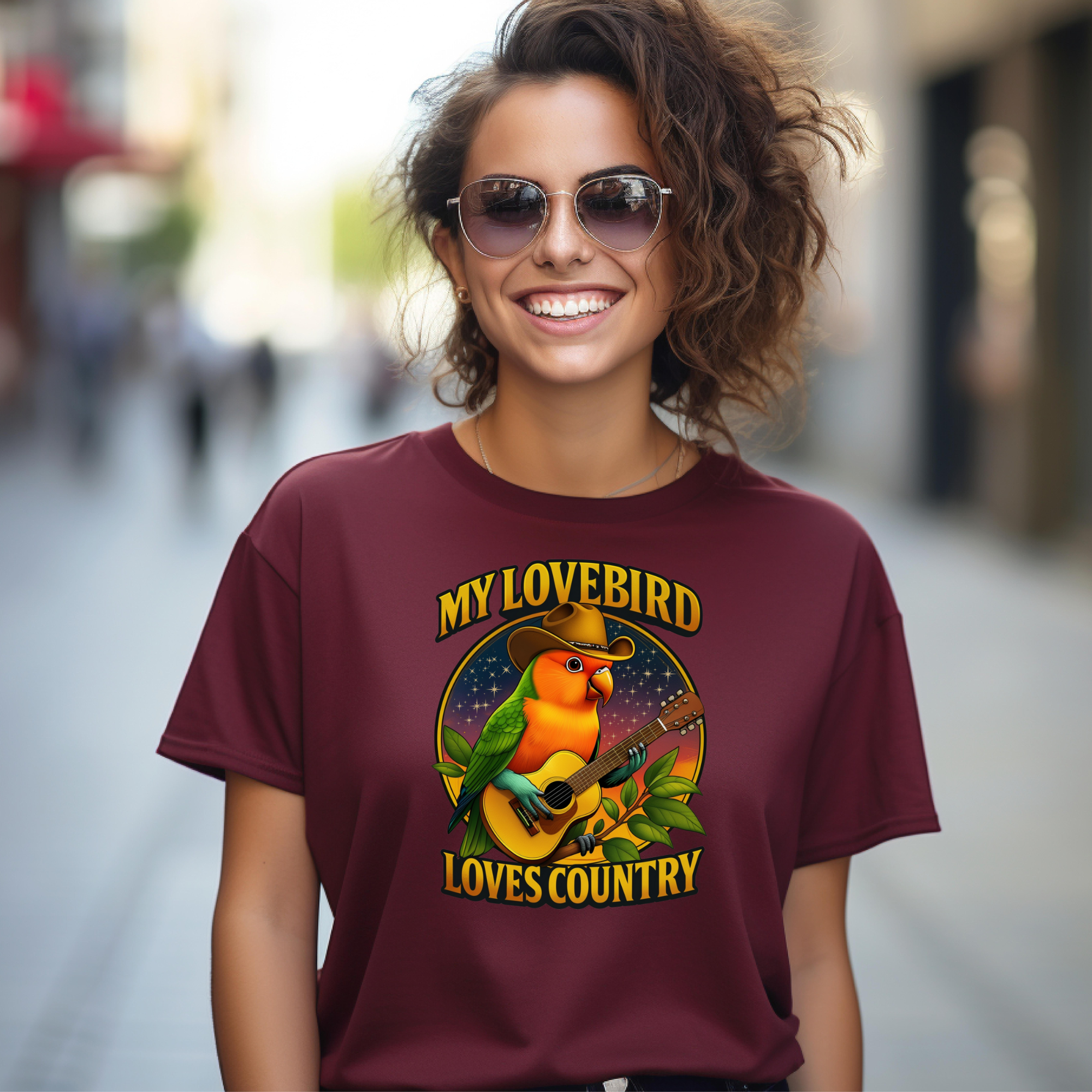 My Lovebird Loves Country T-Shirt
