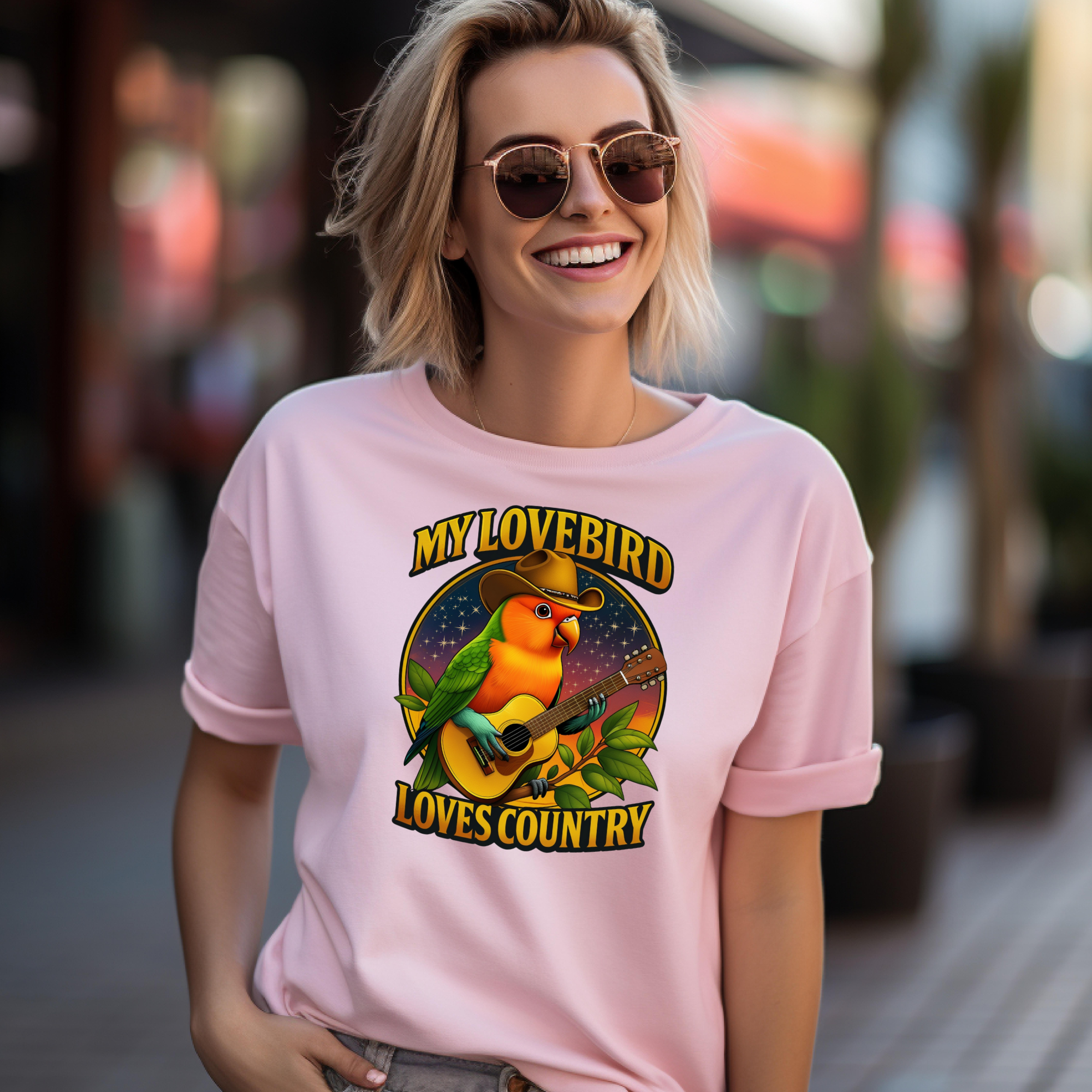 My Lovebird Loves Country T-Shirt