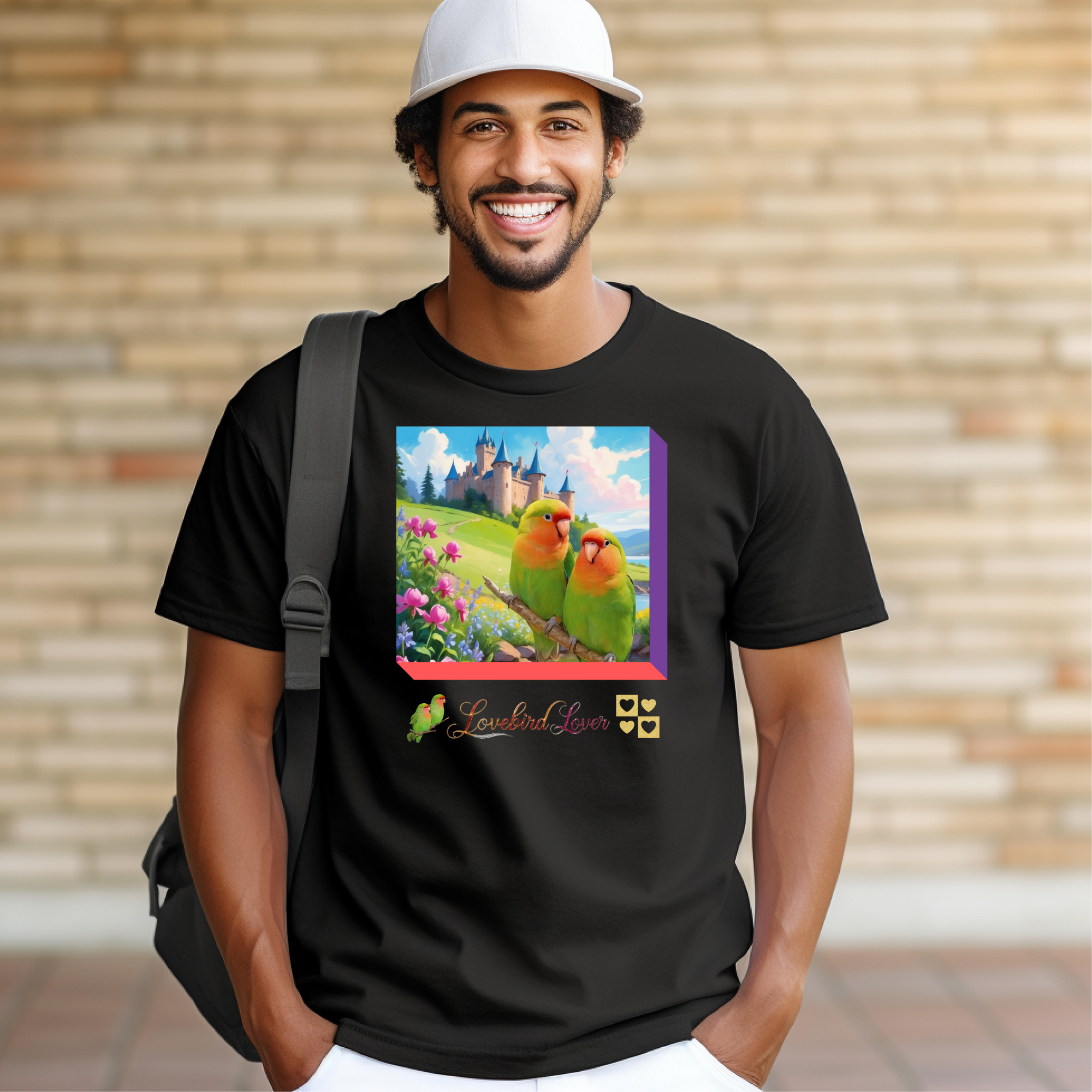 Lovebird Lover Nature Scenic T-Shirt
