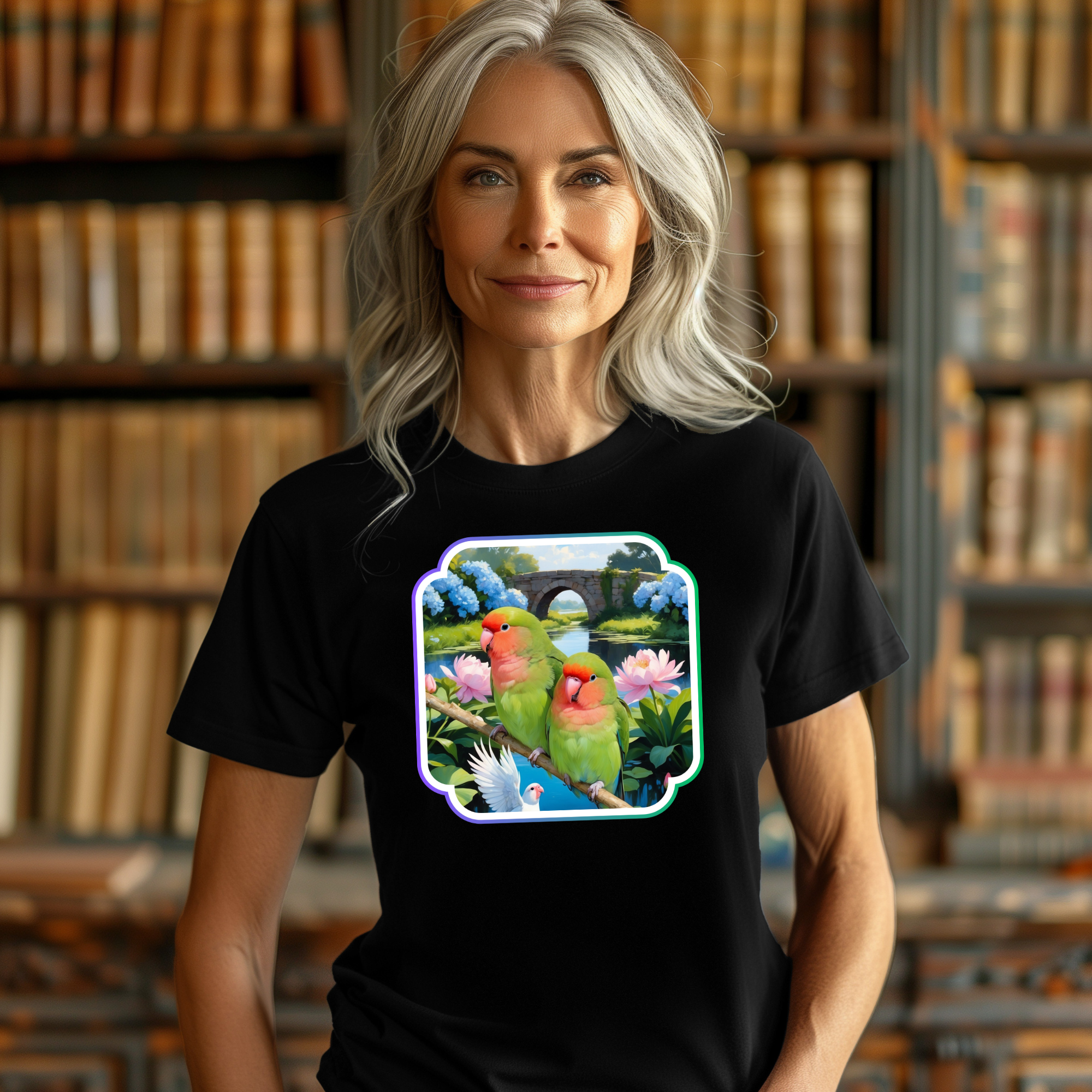Lovebird Lover Bridge T-Shirt