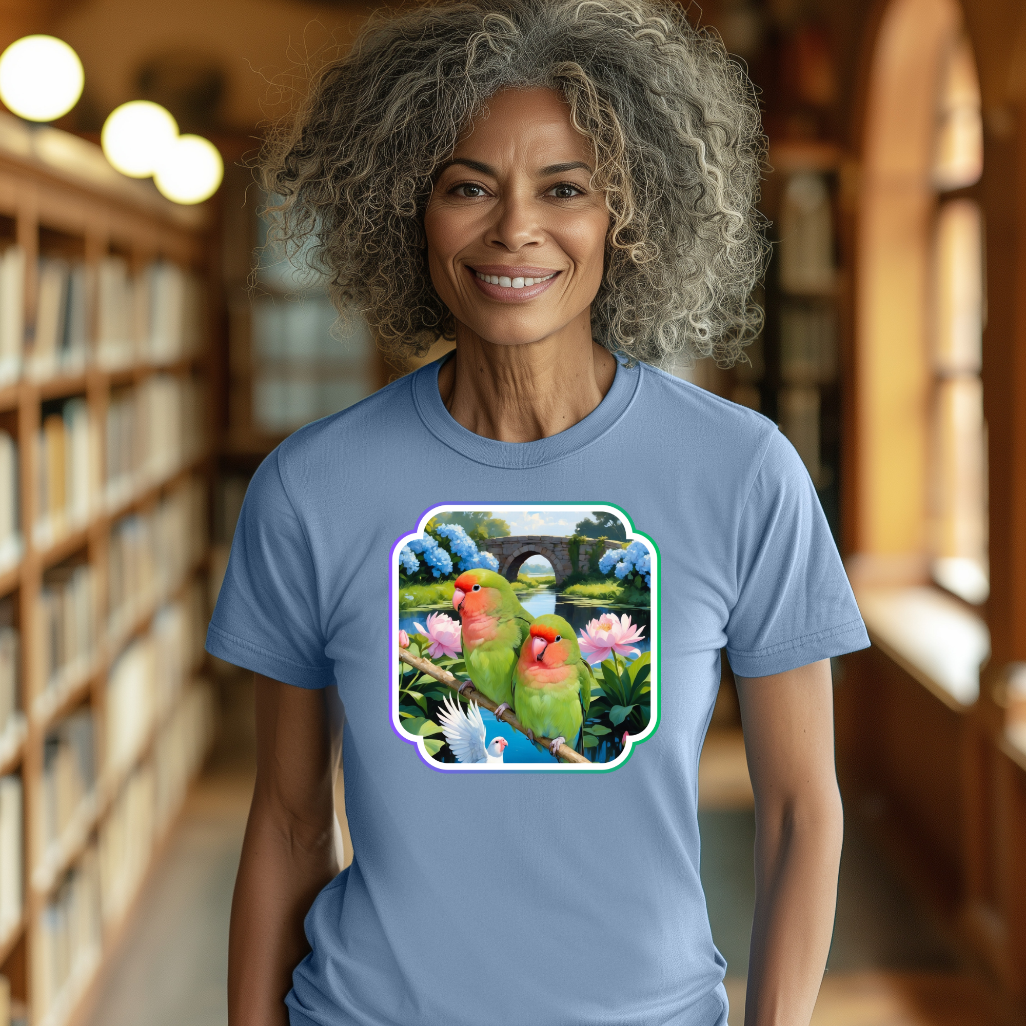 Lovebird Lover Bridge T-Shirt
