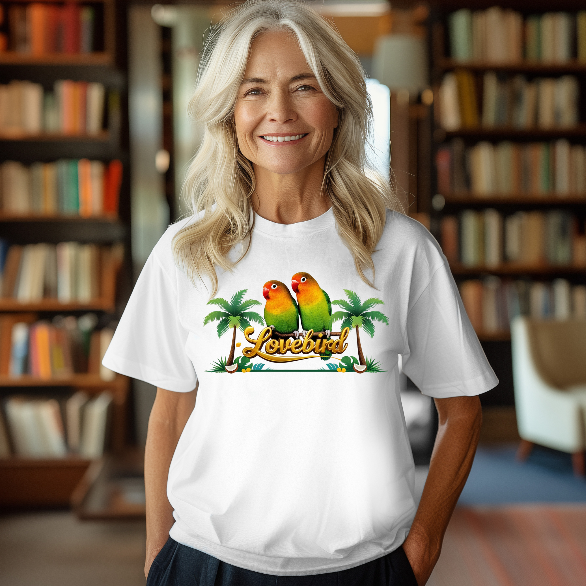Lovebird's Palm Tree T-Shirt