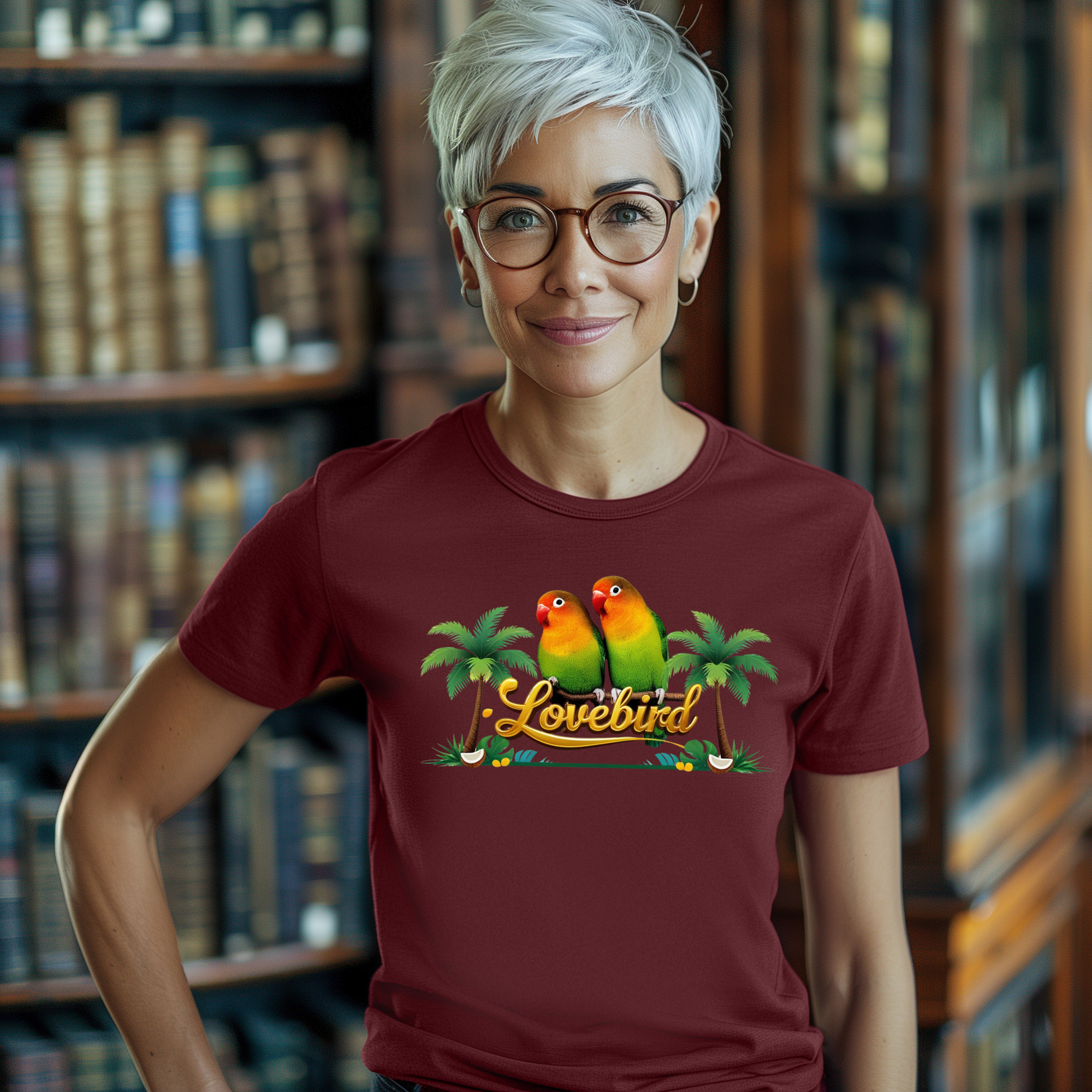 Lovebird's Palm Tree T-Shirt