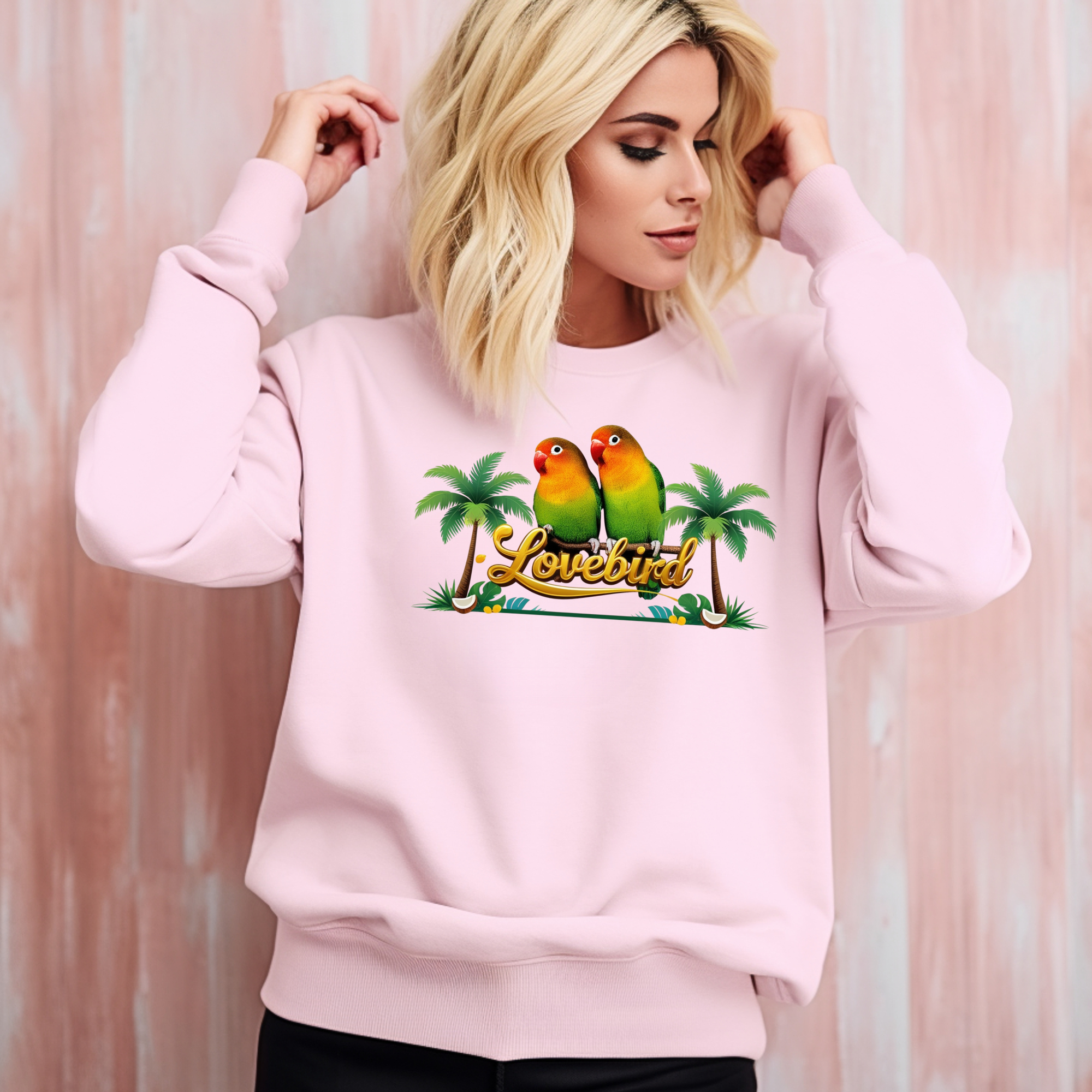 Lovebird's Palm Tree Sweatshirt