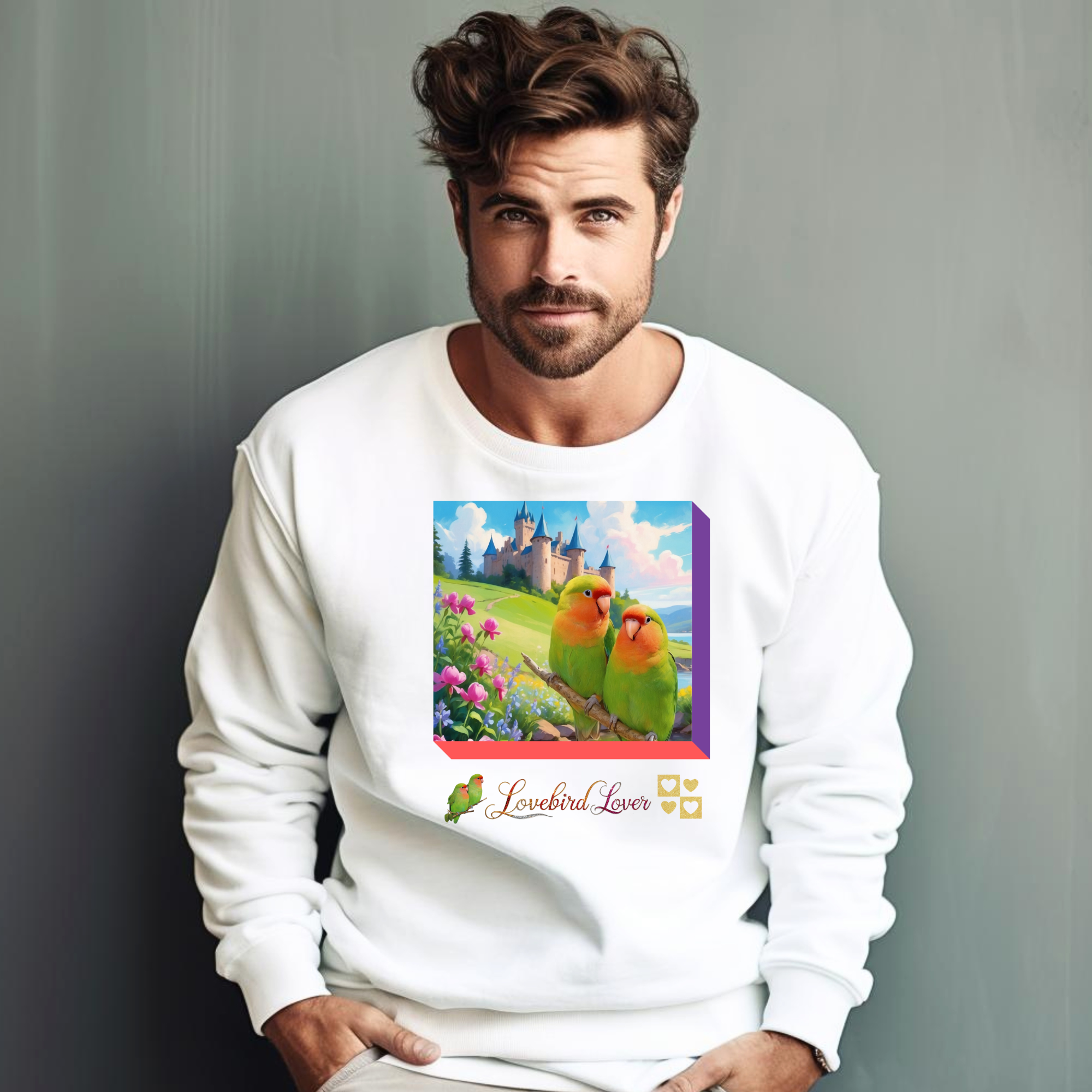 Lovebird Lover Nature Sweatshirt