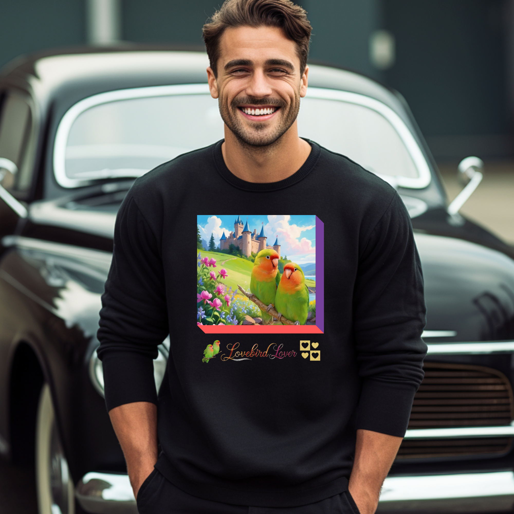 Lovebird Lover Nature Sweatshirt