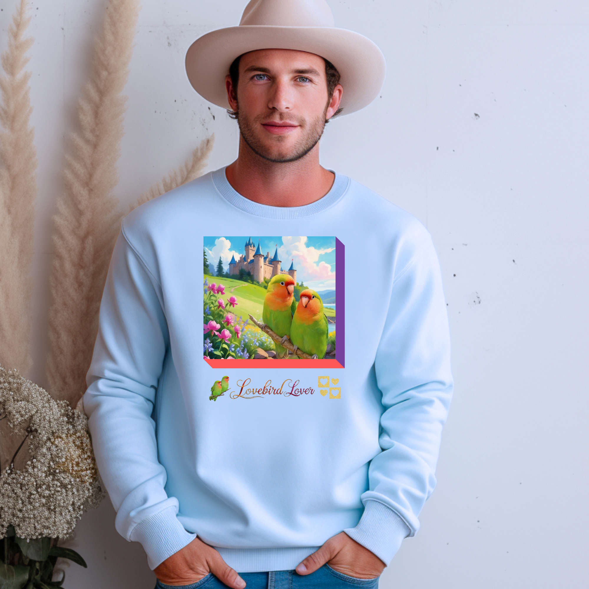 Lovebird Lover Nature Sweatshirt