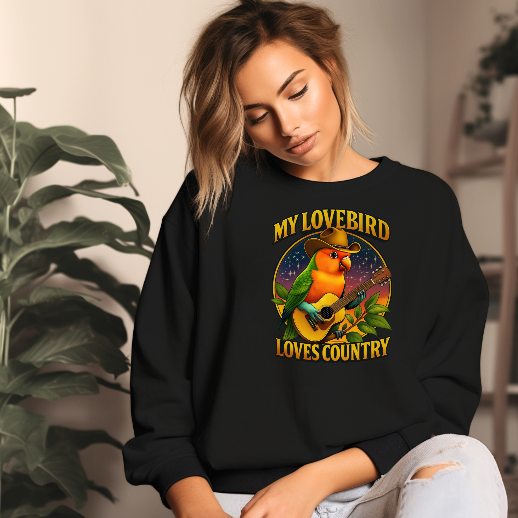 Lovebird Loves Country Sweatshirt