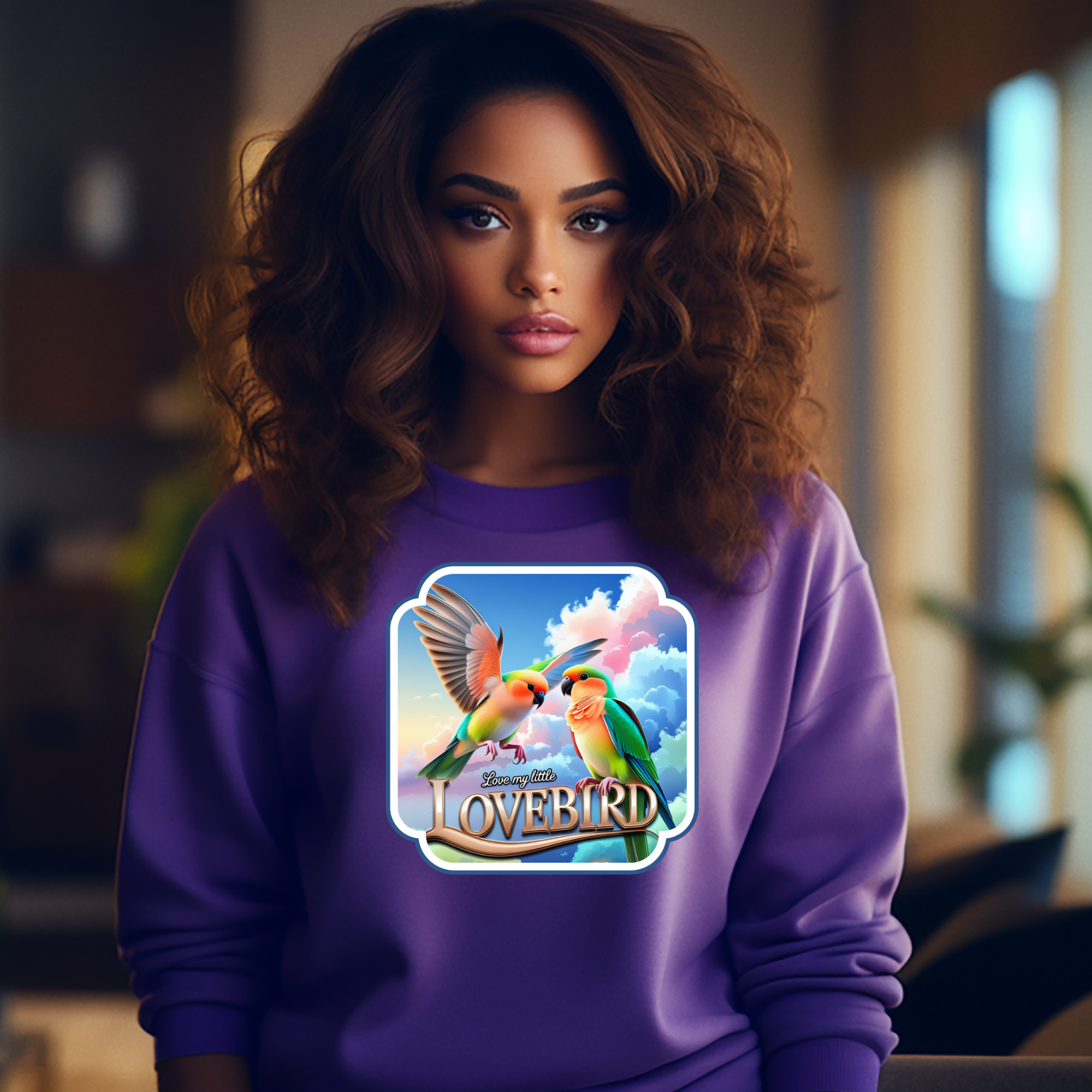 Love My Little Lovebird Sweatshirt