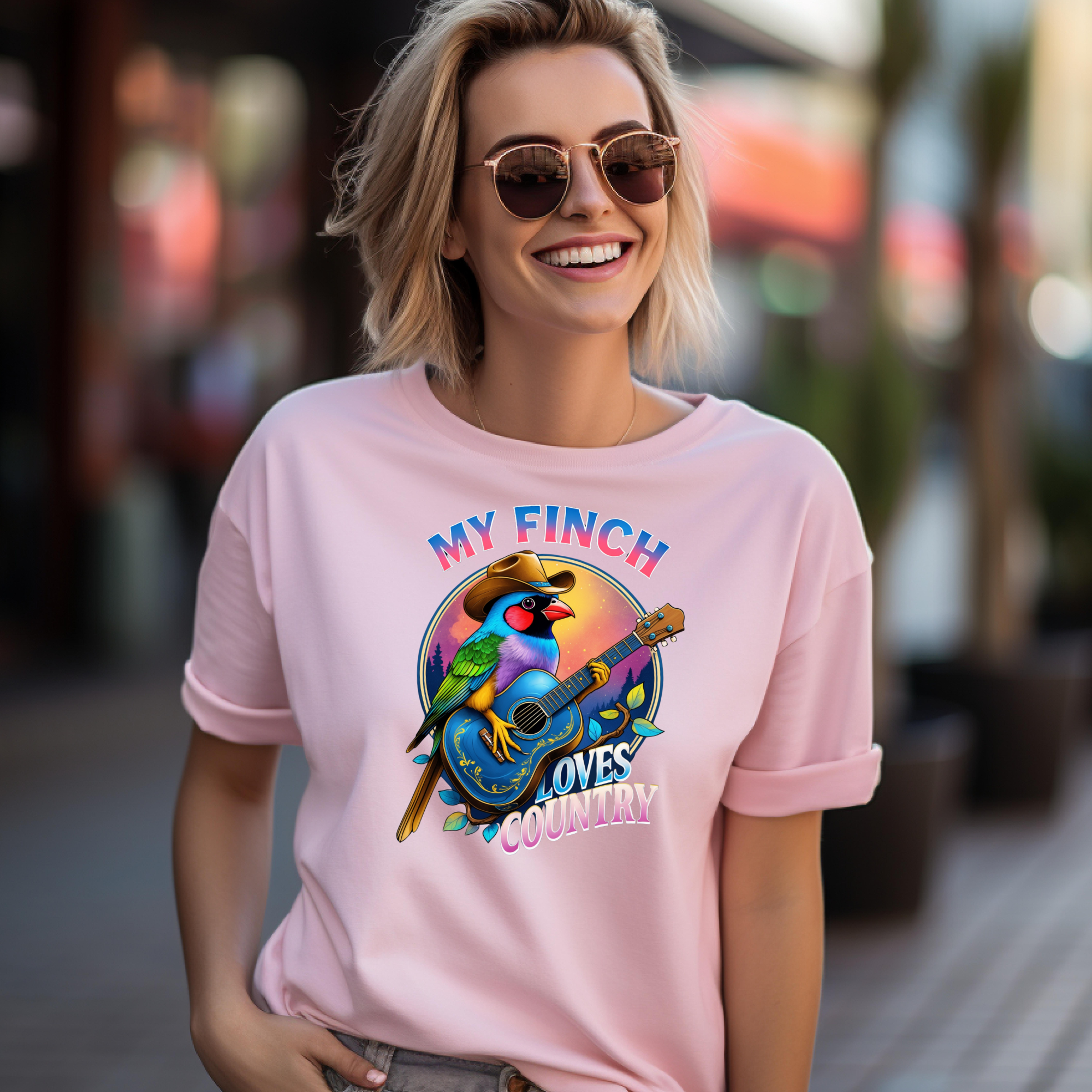 My Finch Loves Country T-Shirt