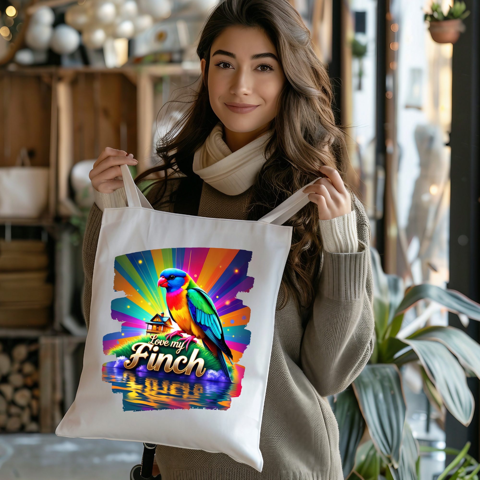 Finch Tote Bag