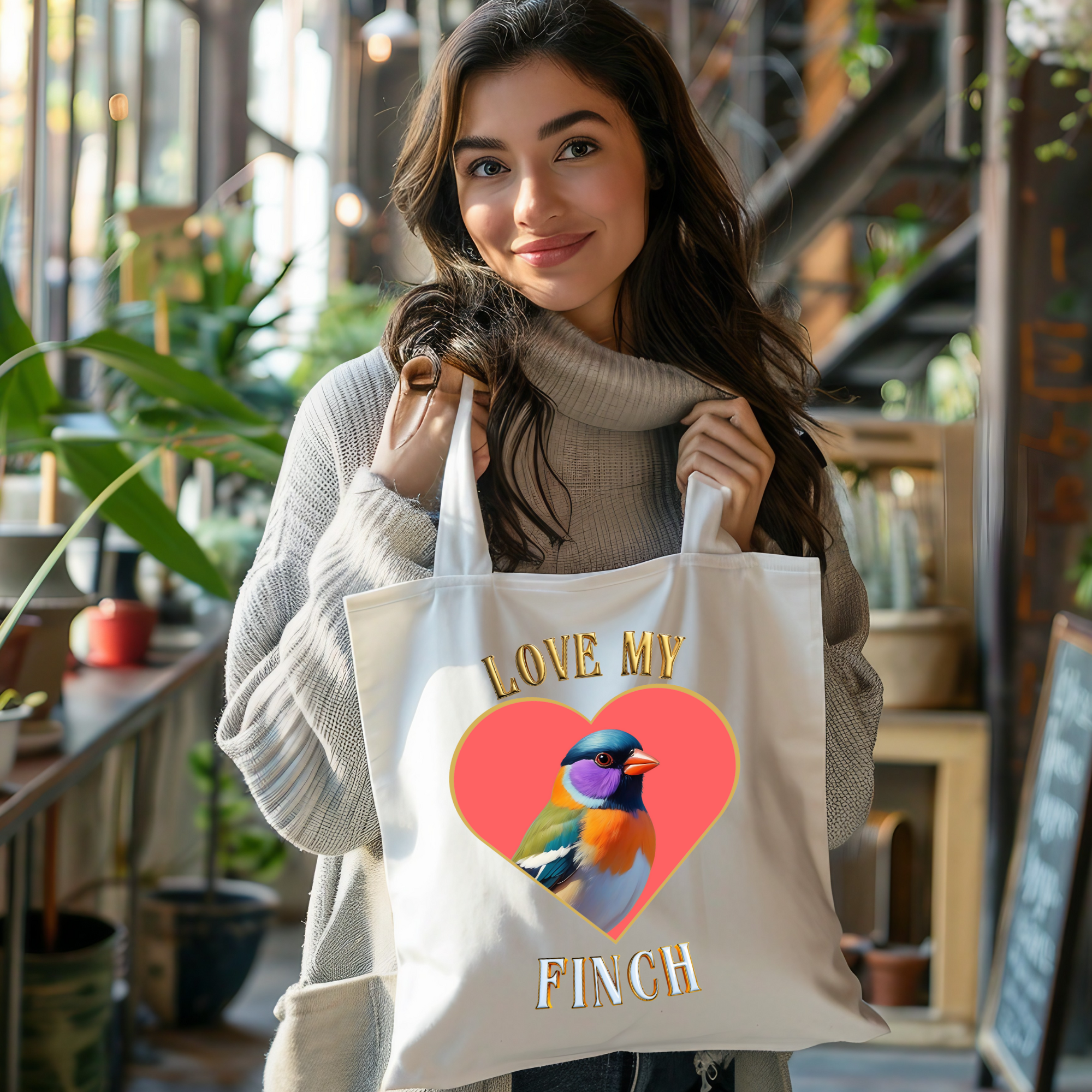 Finch Tote Bag