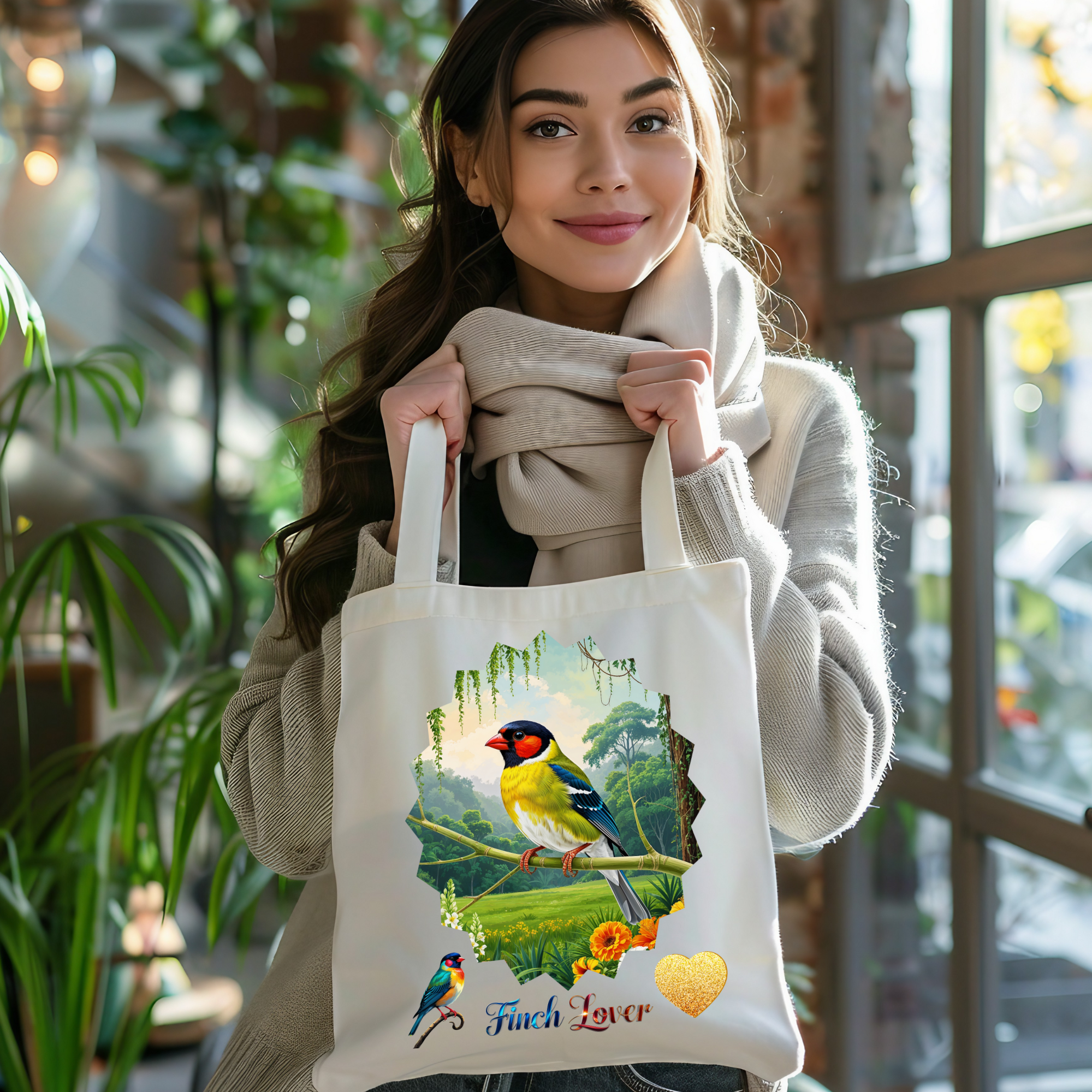 Finch Tote Bag
