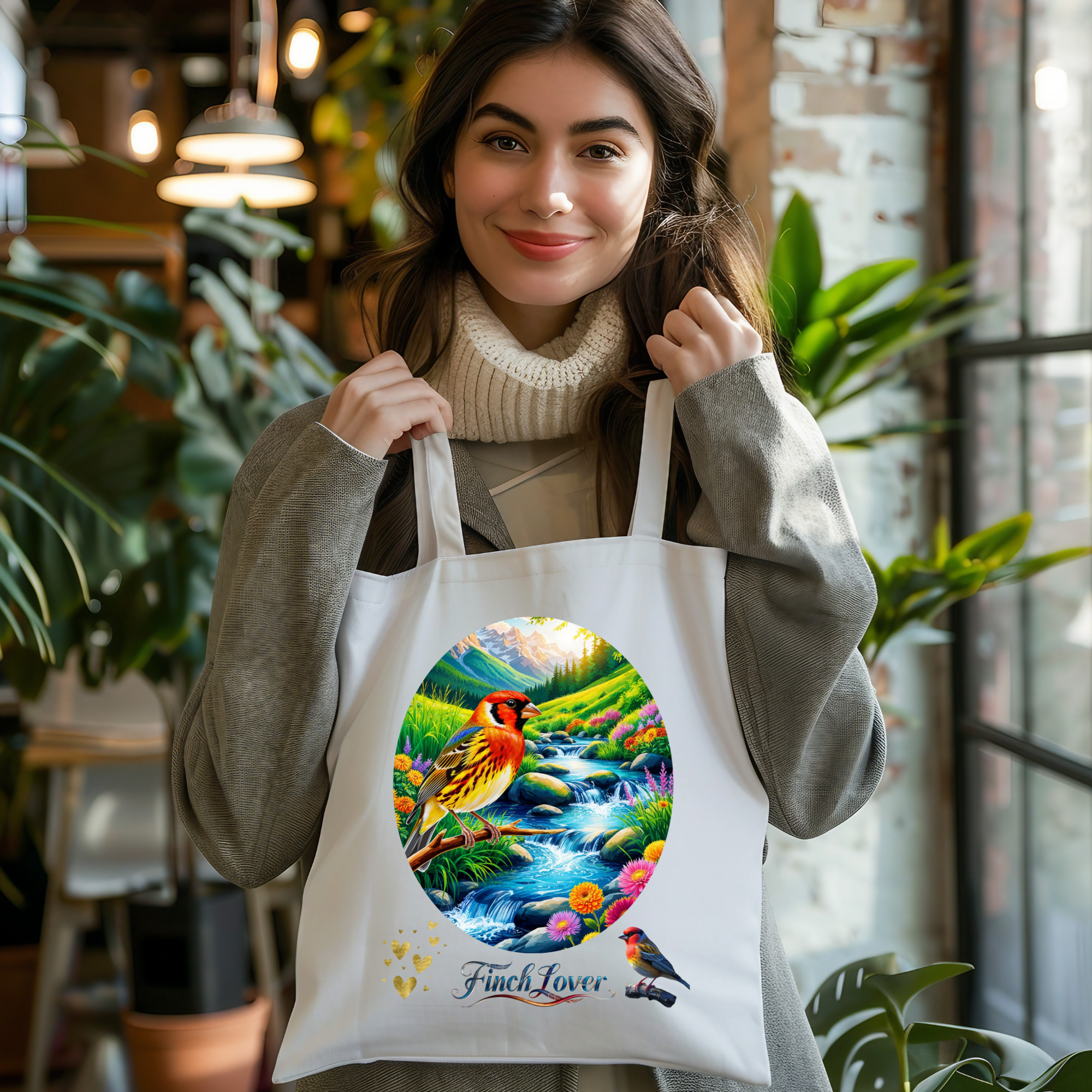 Finch Tote Bag