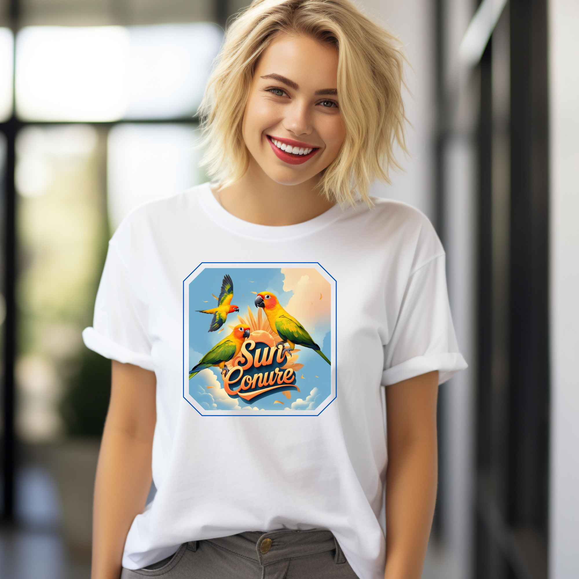 Sun Conure Flying T-Shirt