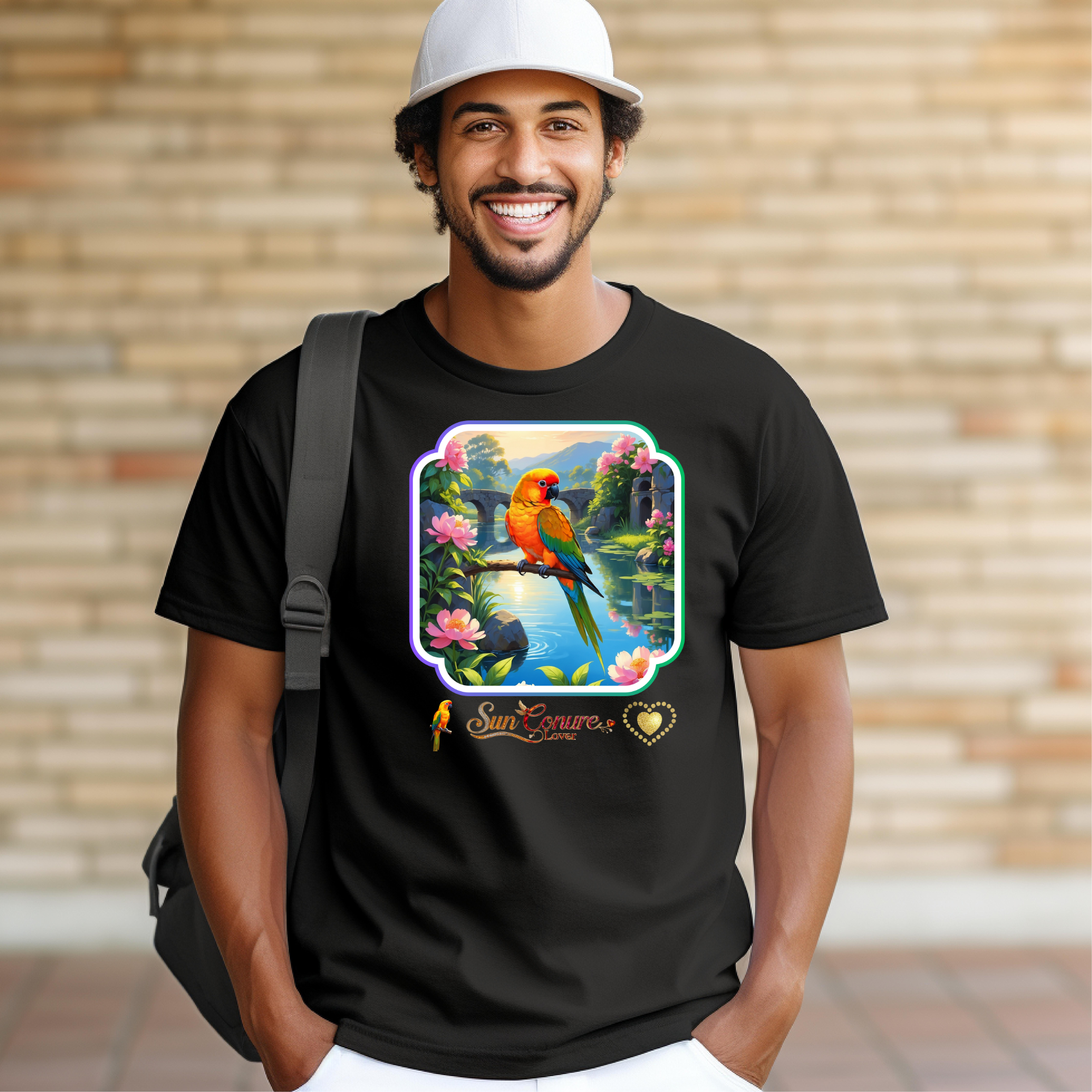 Sun Conure Lover Nature T-Shirt