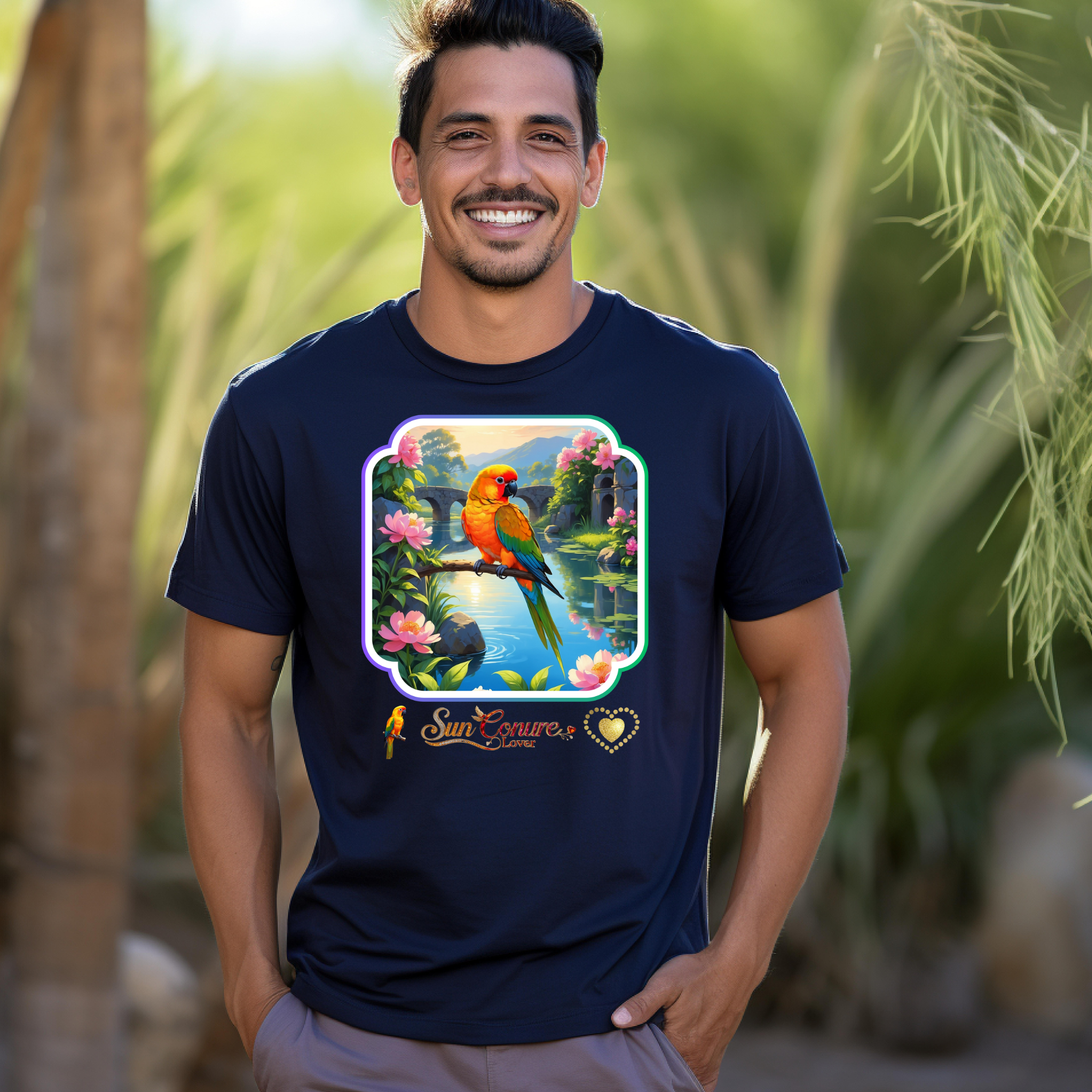 Sun Conure Lover Nature T-Shirt