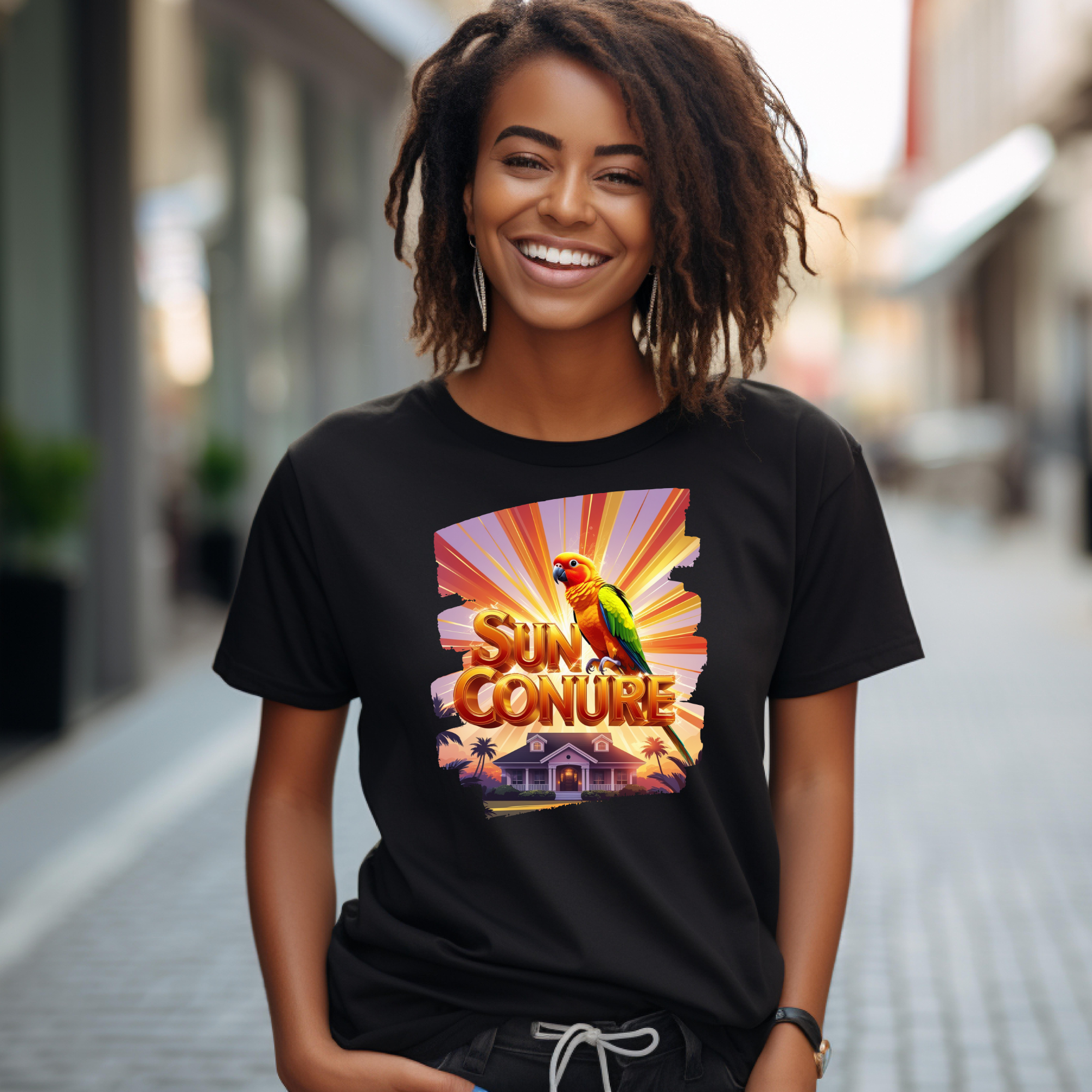 Sun Conure Sunburst T-Shirt