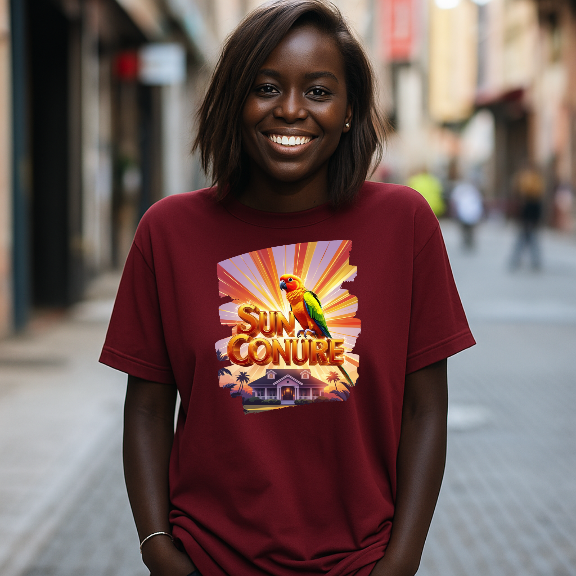 Sun Conure Sunburst T-Shirt