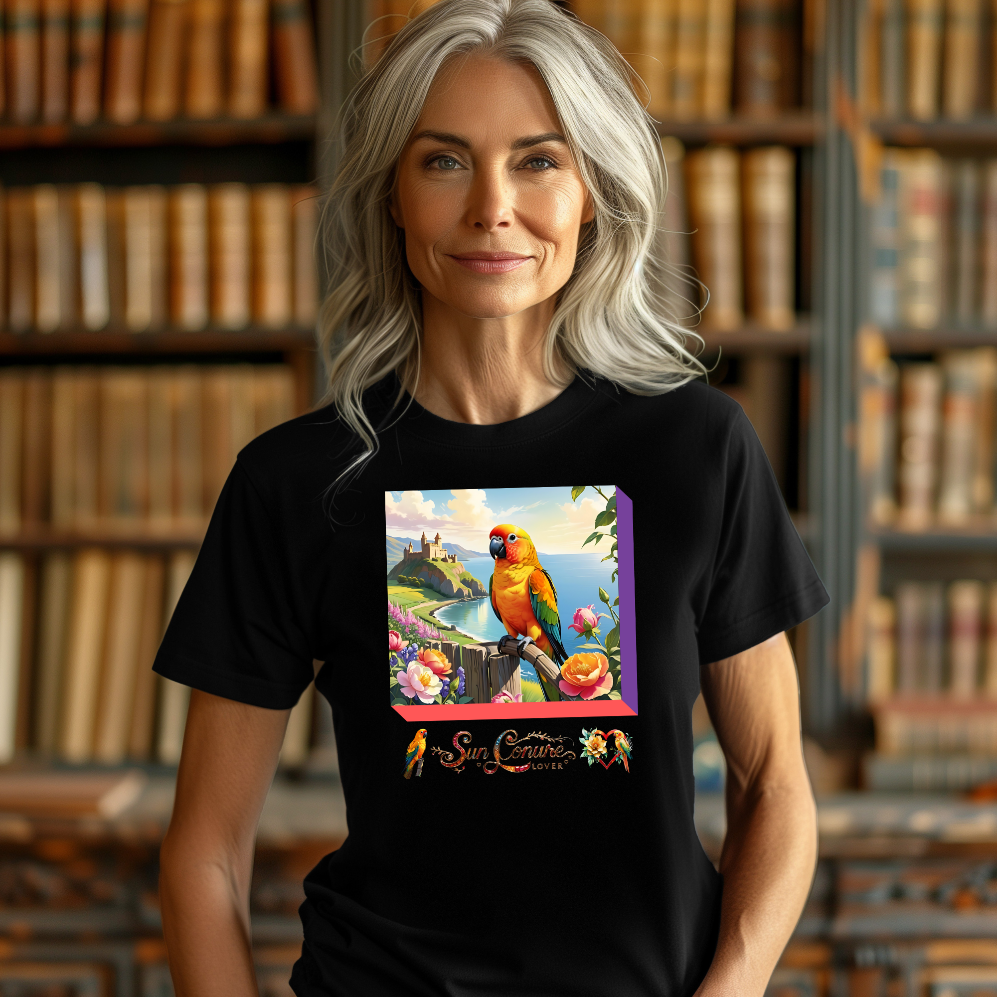 Sun Conure Lover Nature T-Shirt