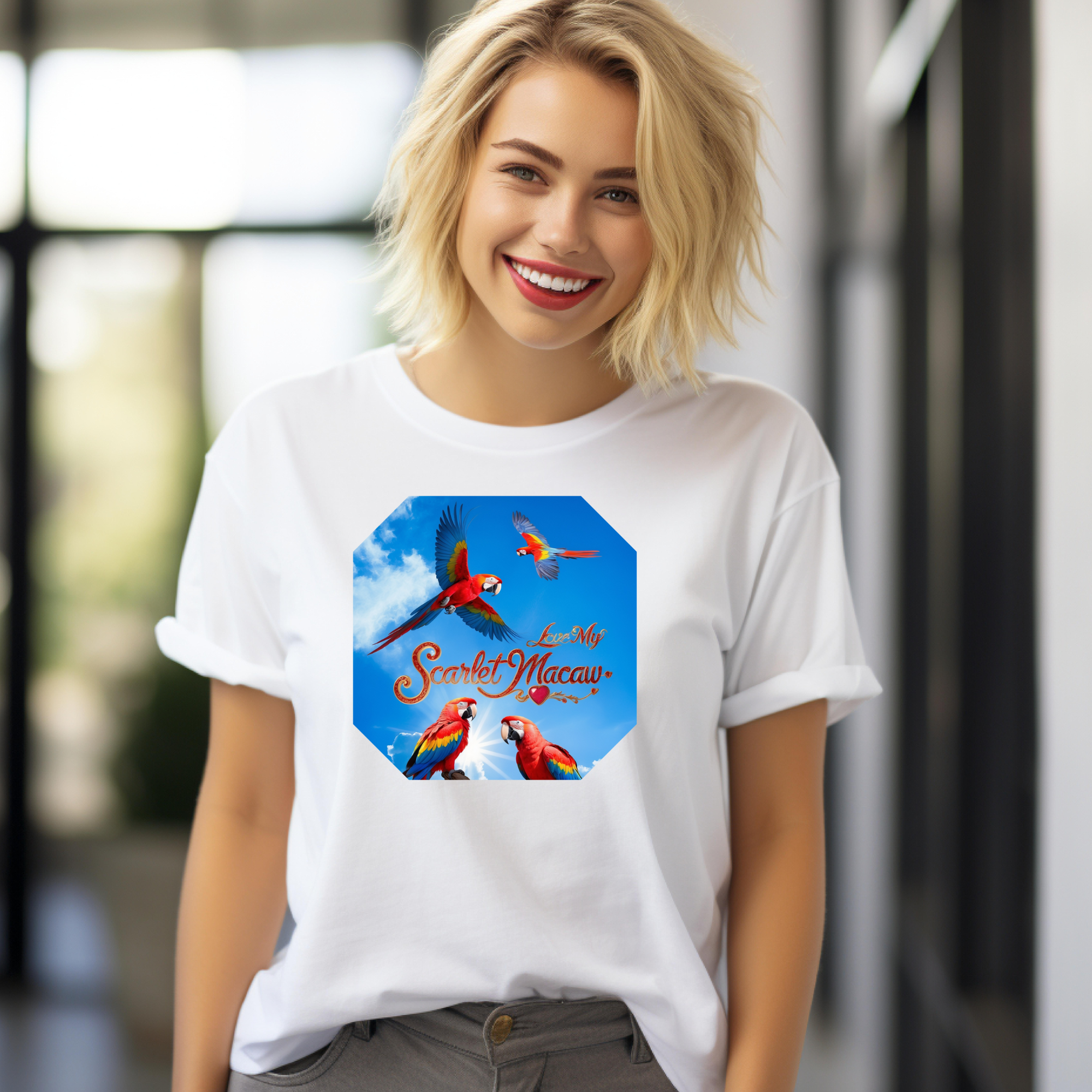 Love My Scarlet Macaw T-Shirt