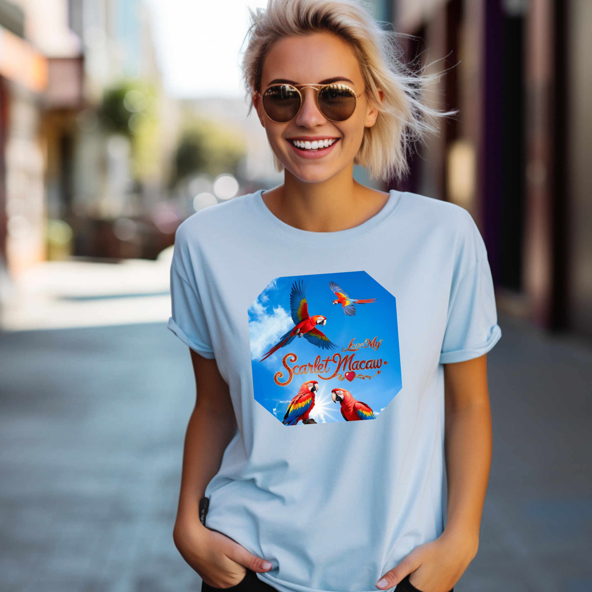 Love My Scarlet Macaw T-Shirt