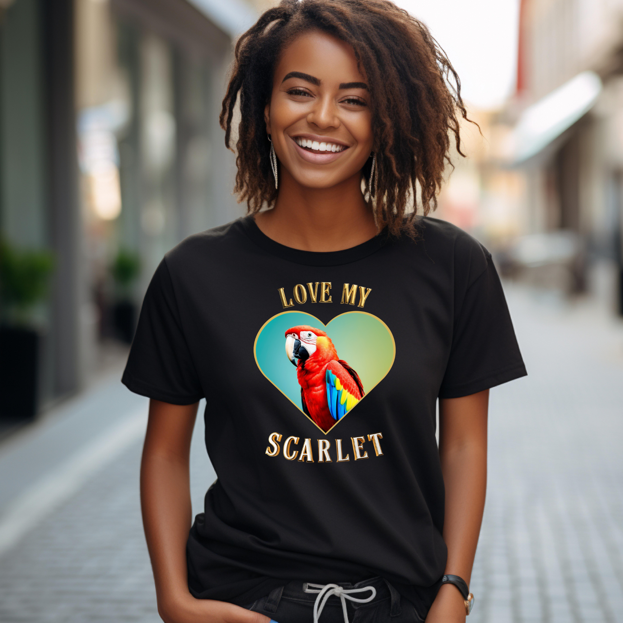 Love My Scarlet Macaw T-Shirt
