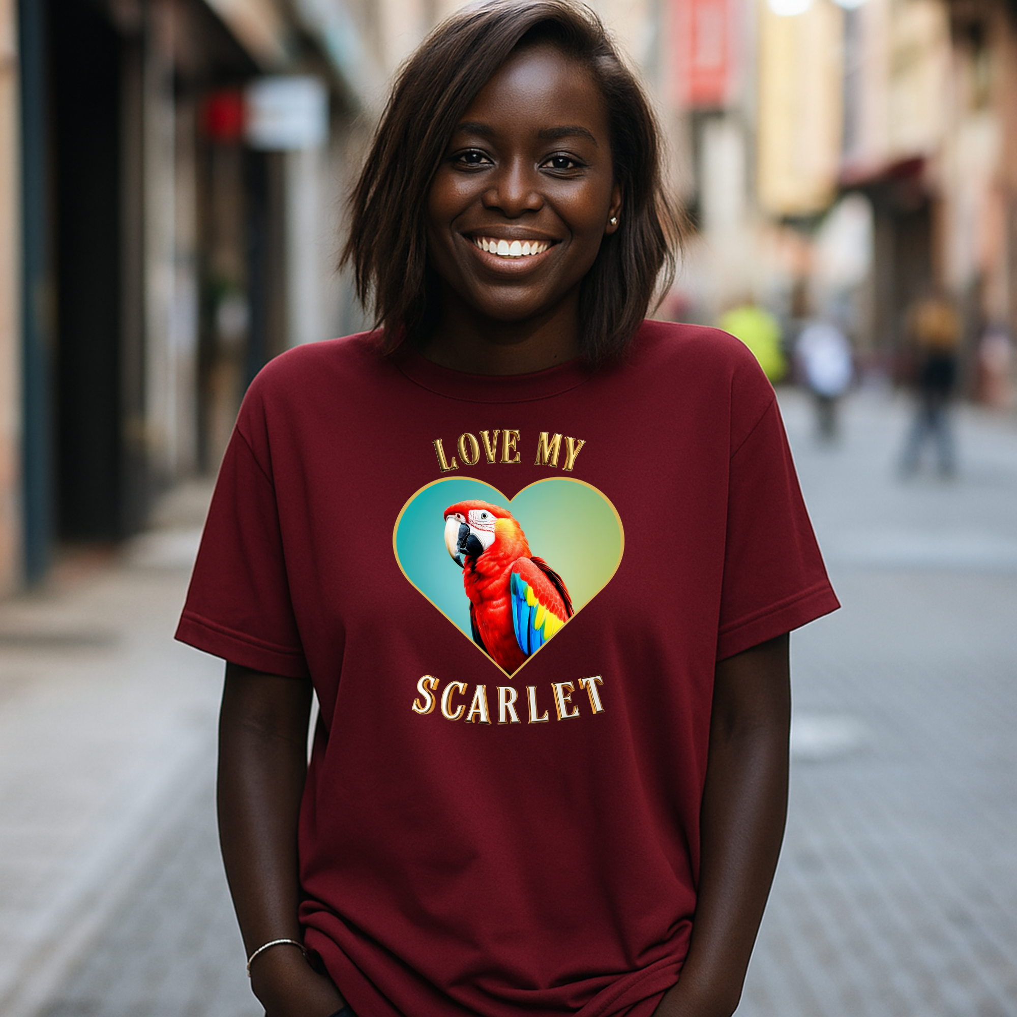 Love My Scarlet Macaw T-Shirt