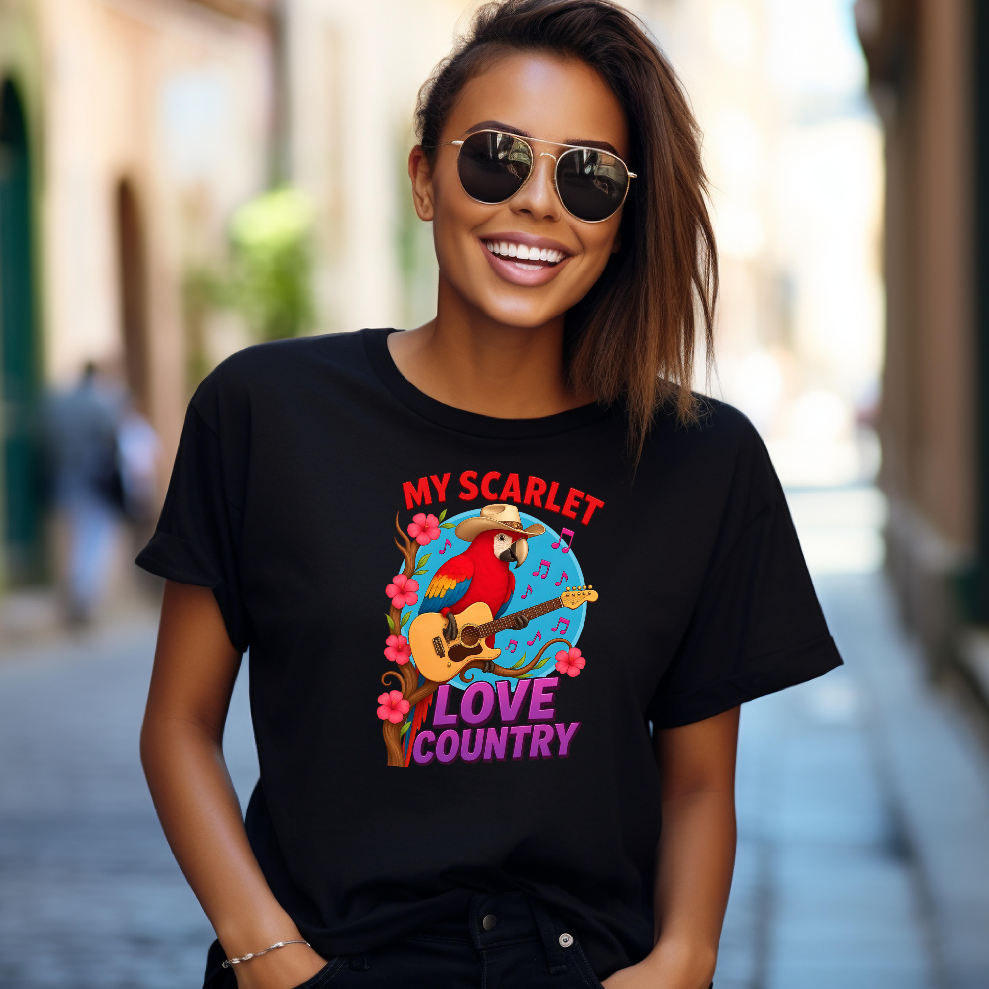 My Scarlet Love Country T-Shirt
