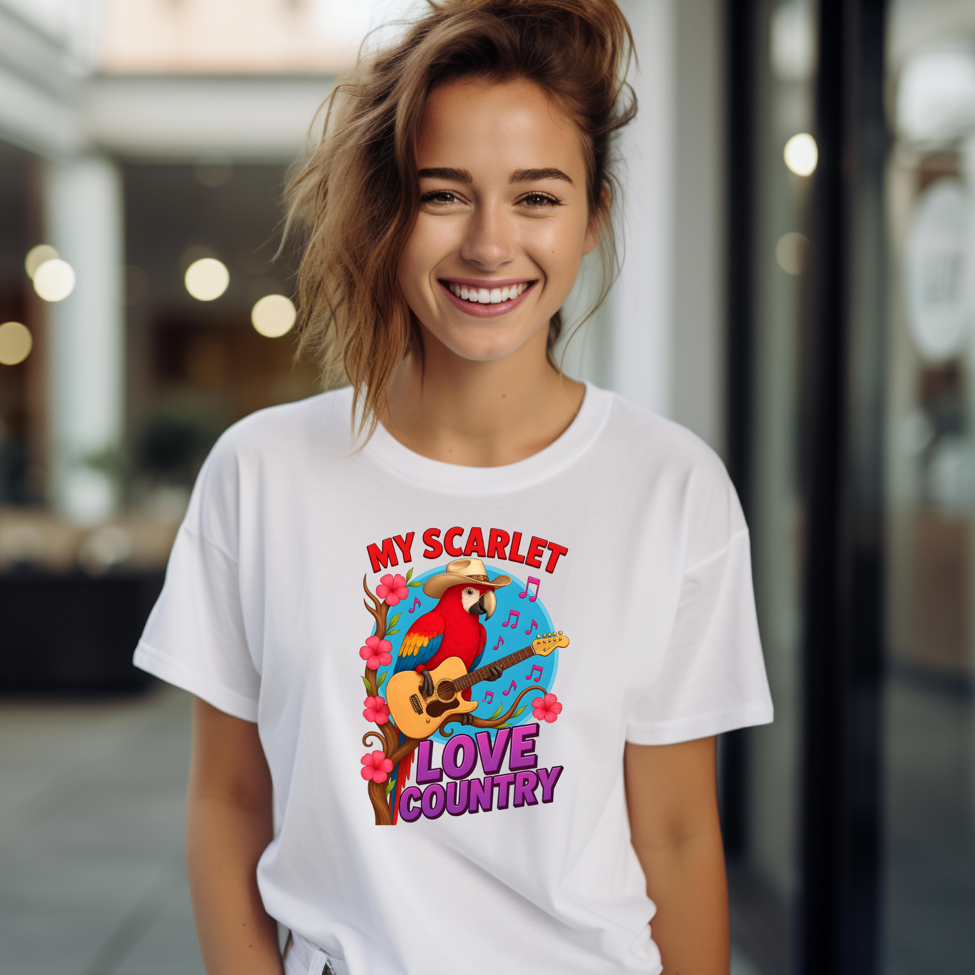 My Scarlet Love Country T-Shirt