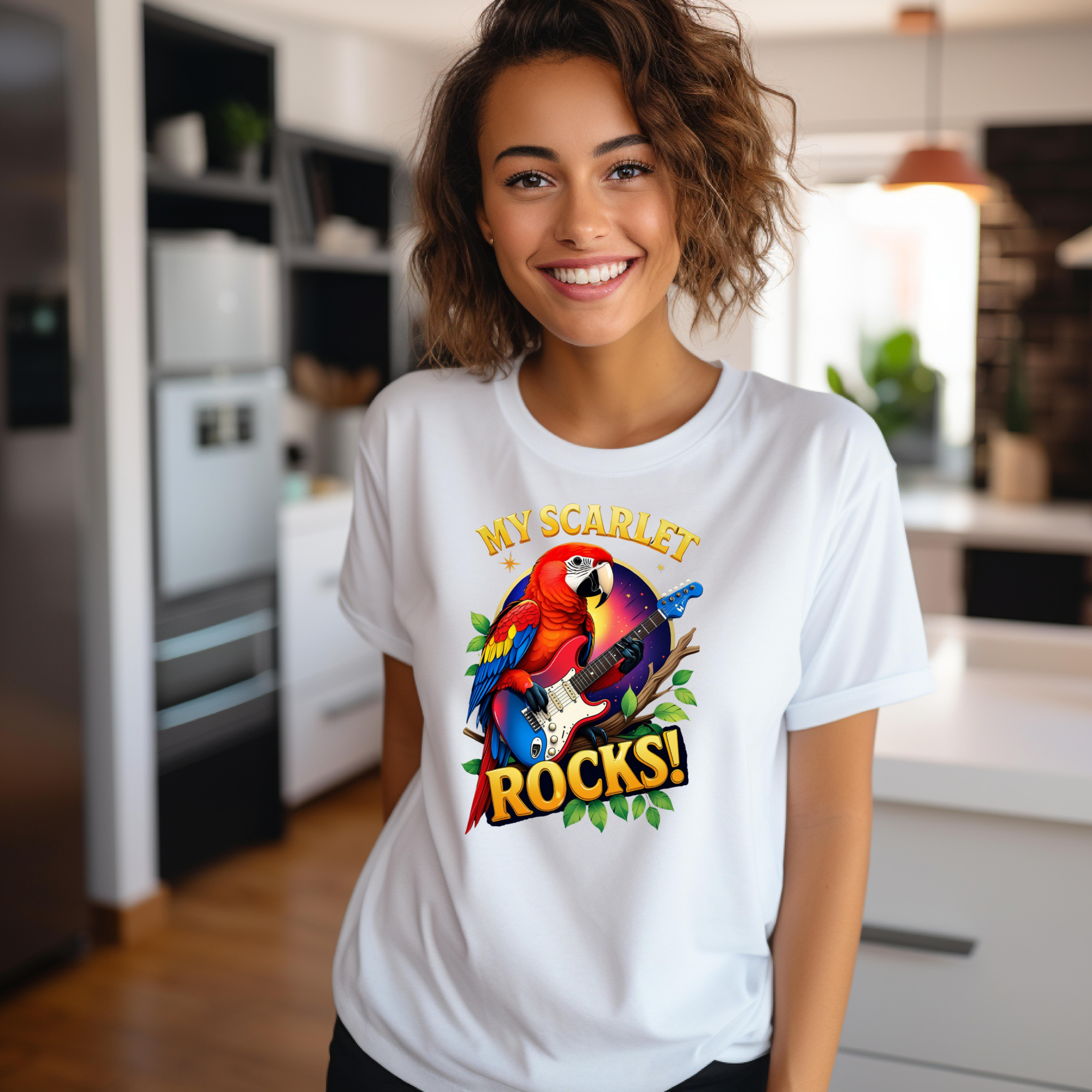 My Scarlet Rocks Music T-Shirt