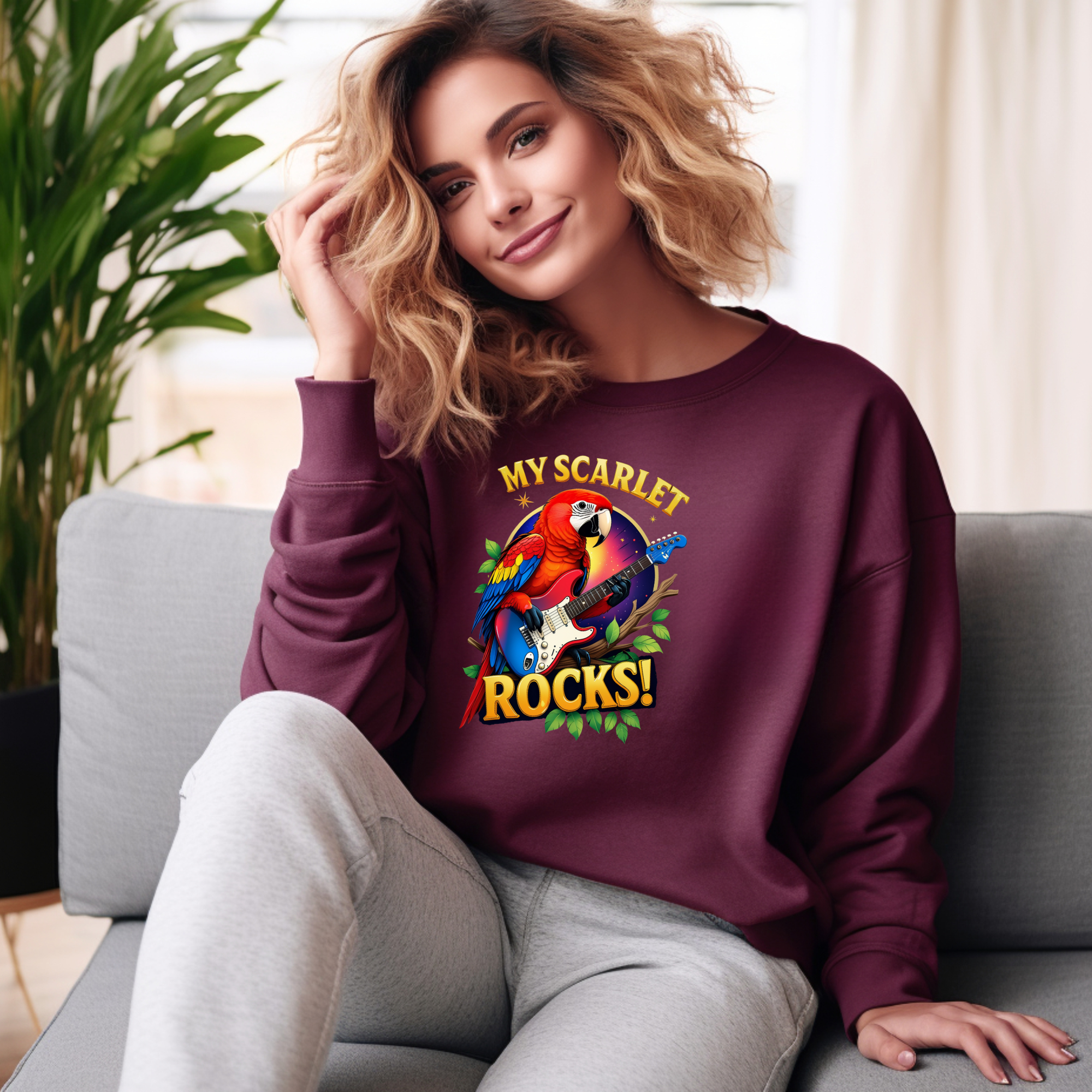 My Scarlet Rocks Sweatshirt
