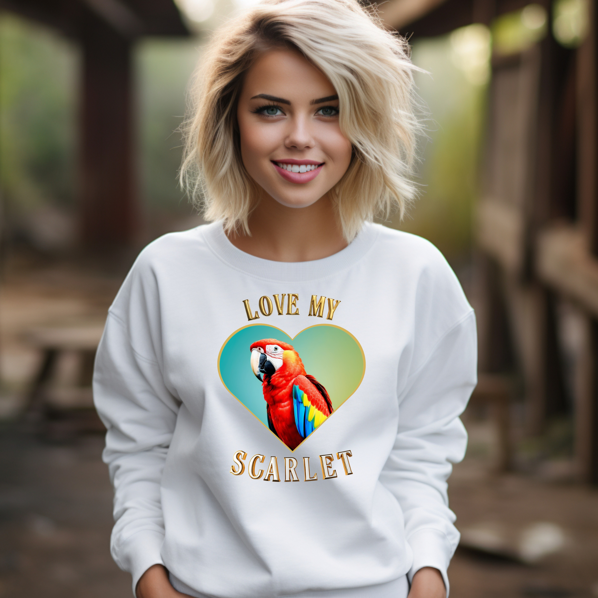 Scarlet Macaw Sweatshirt