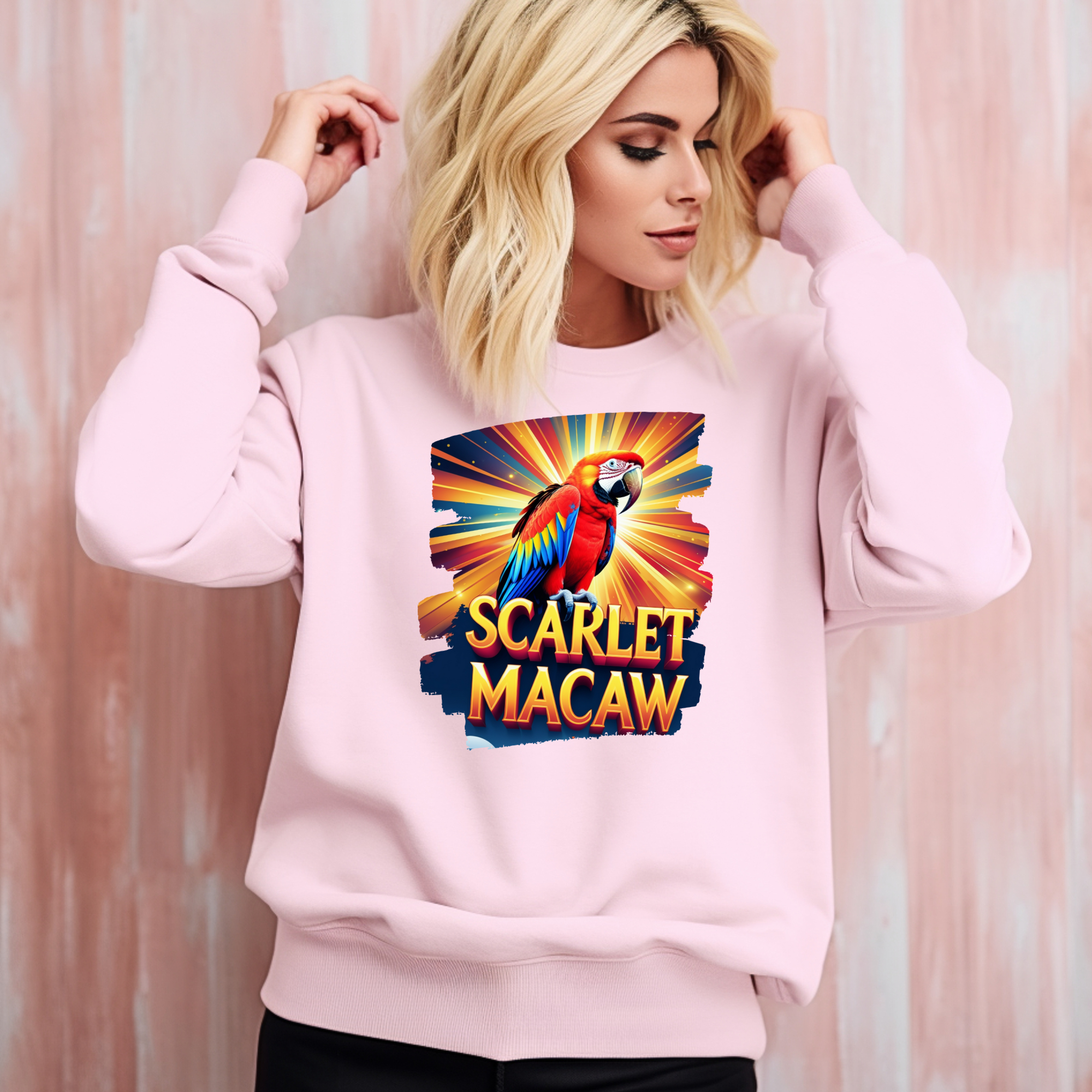 Scarlet Macaw Sweatshirt