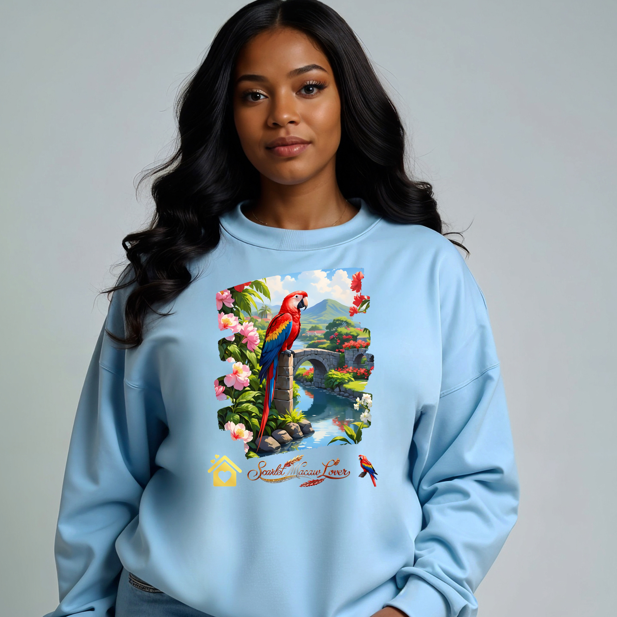 Scarlet Macaw Lover Sweatshirt