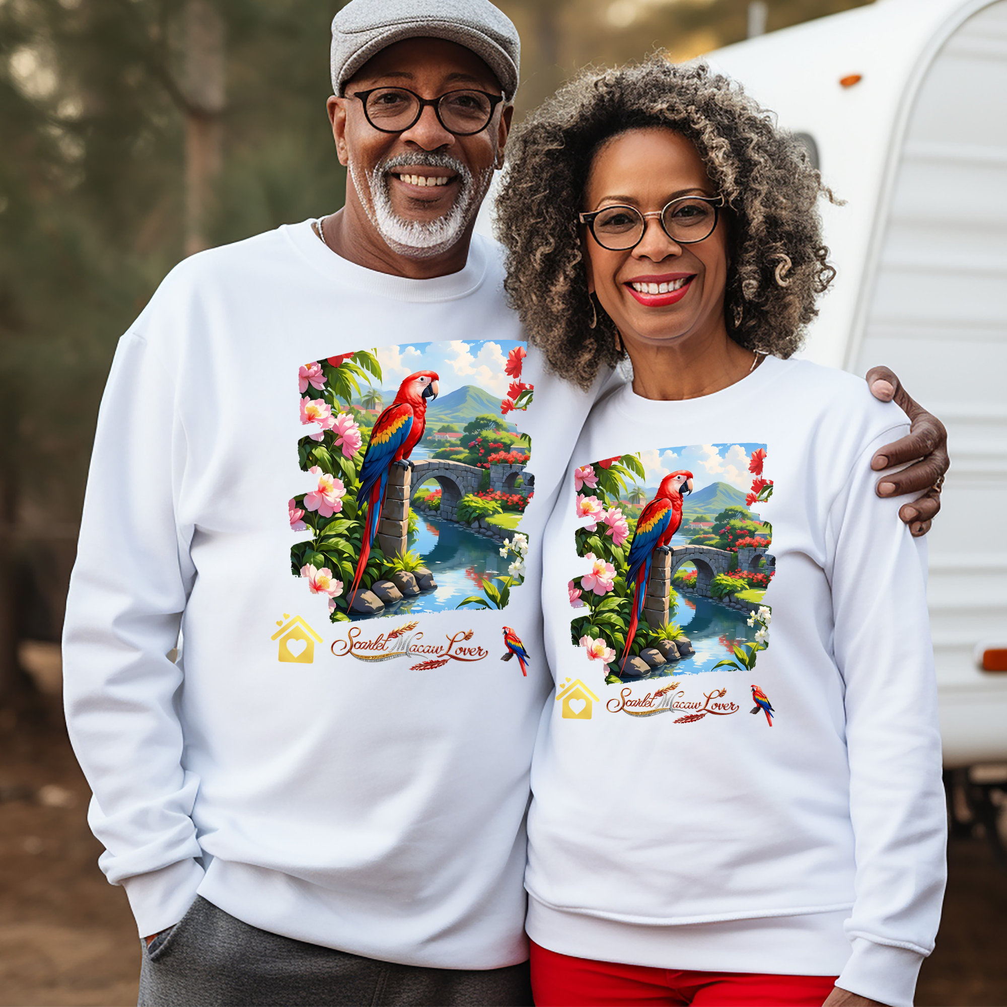 Scarlet Macaw Lover Sweatshirt