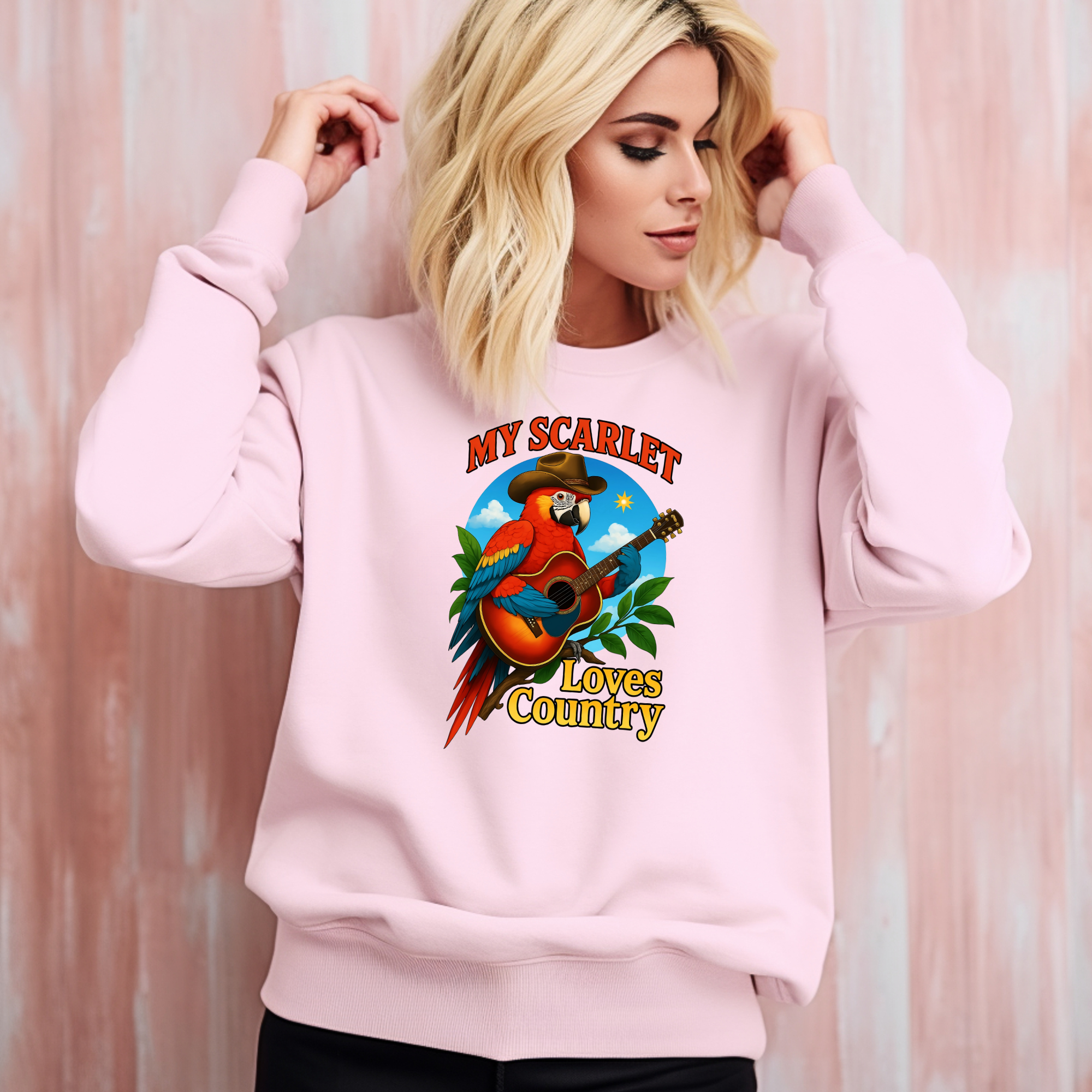 Scarlet Macaw Sweatshirt