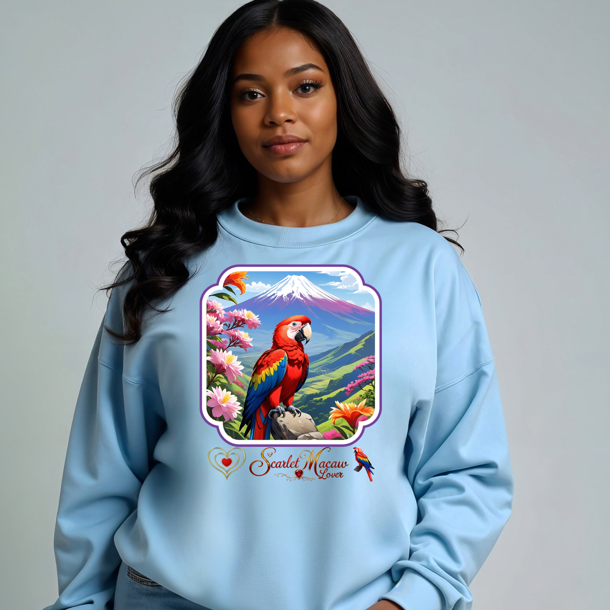 Scarlet Macaw Sweatshirt