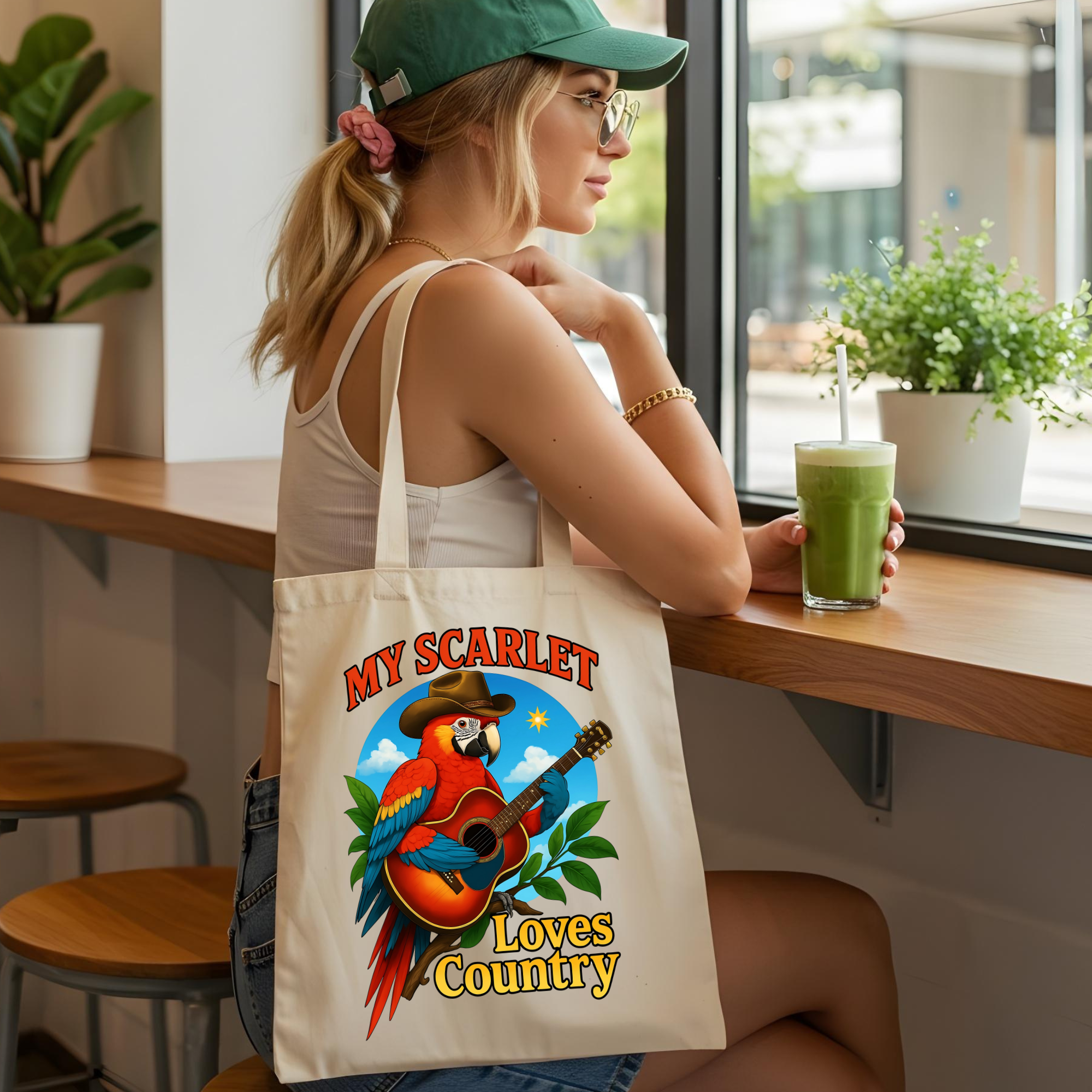 Scarlet Macaw Tote Bag