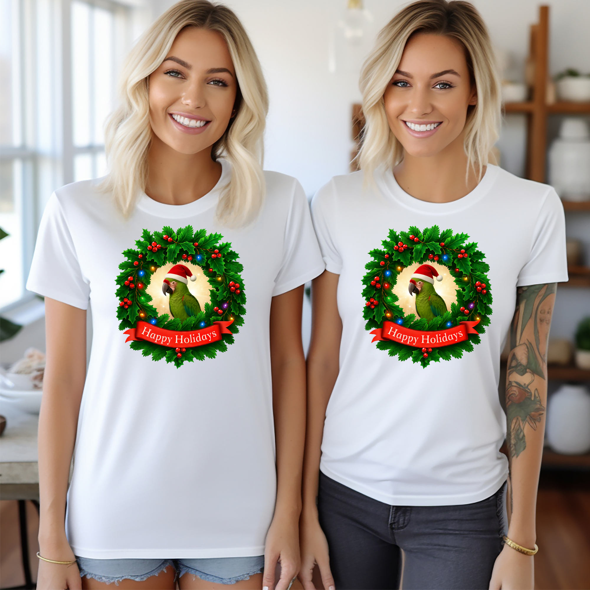 Happy Holidays Military T-Shirt