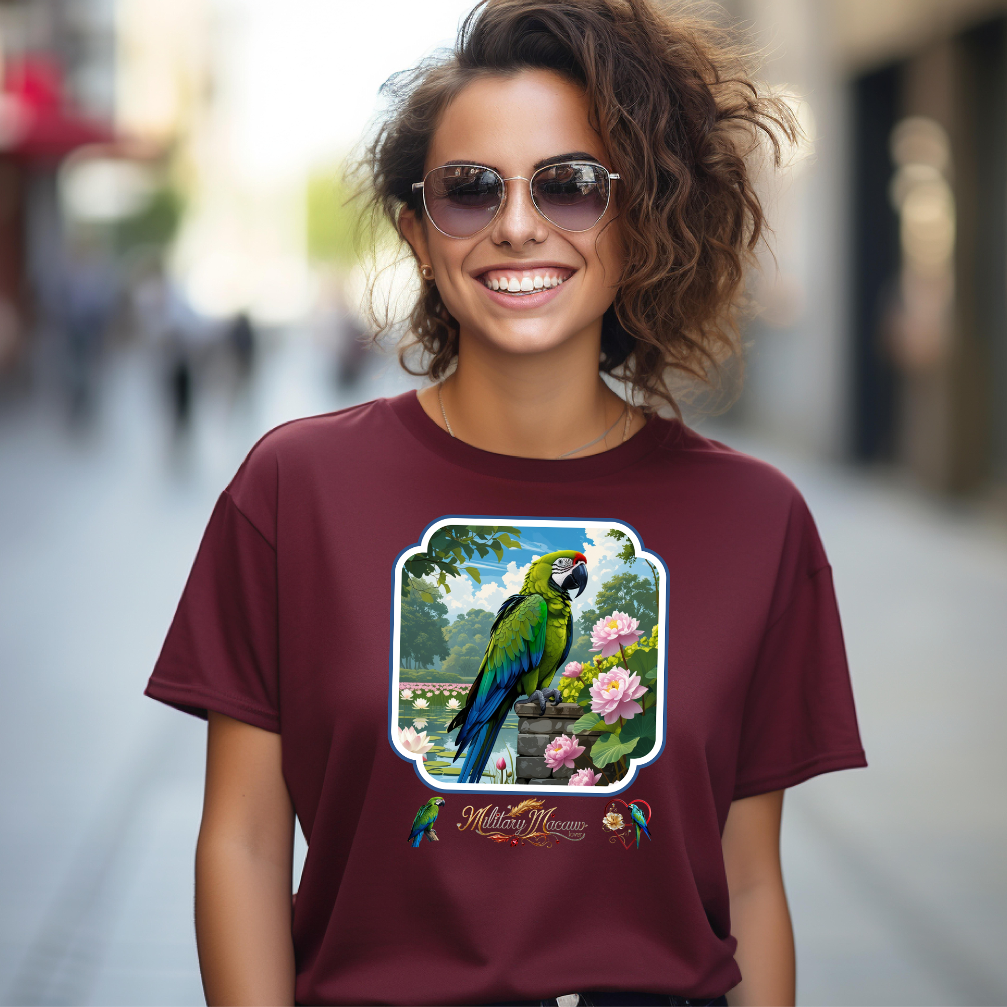 Military Macaw T-Shirt