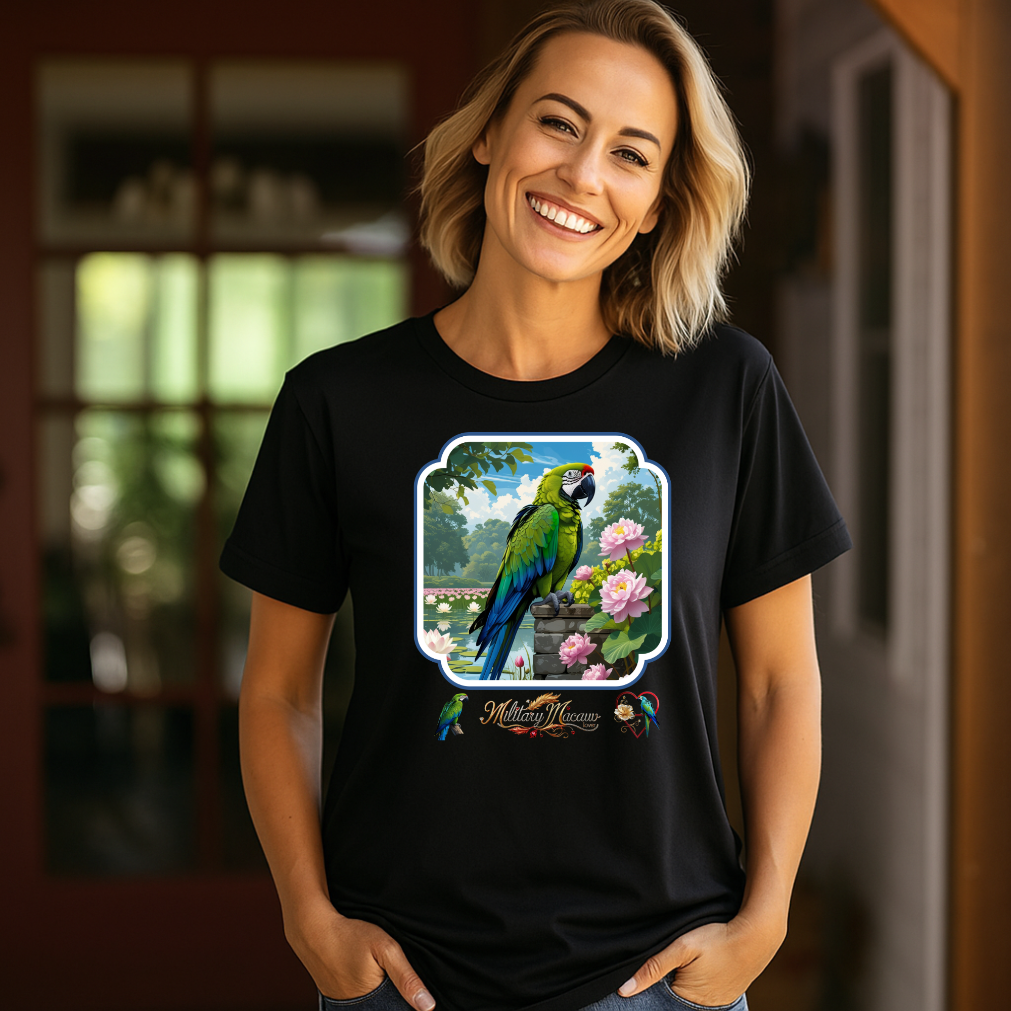 Military Macaw T-Shirt