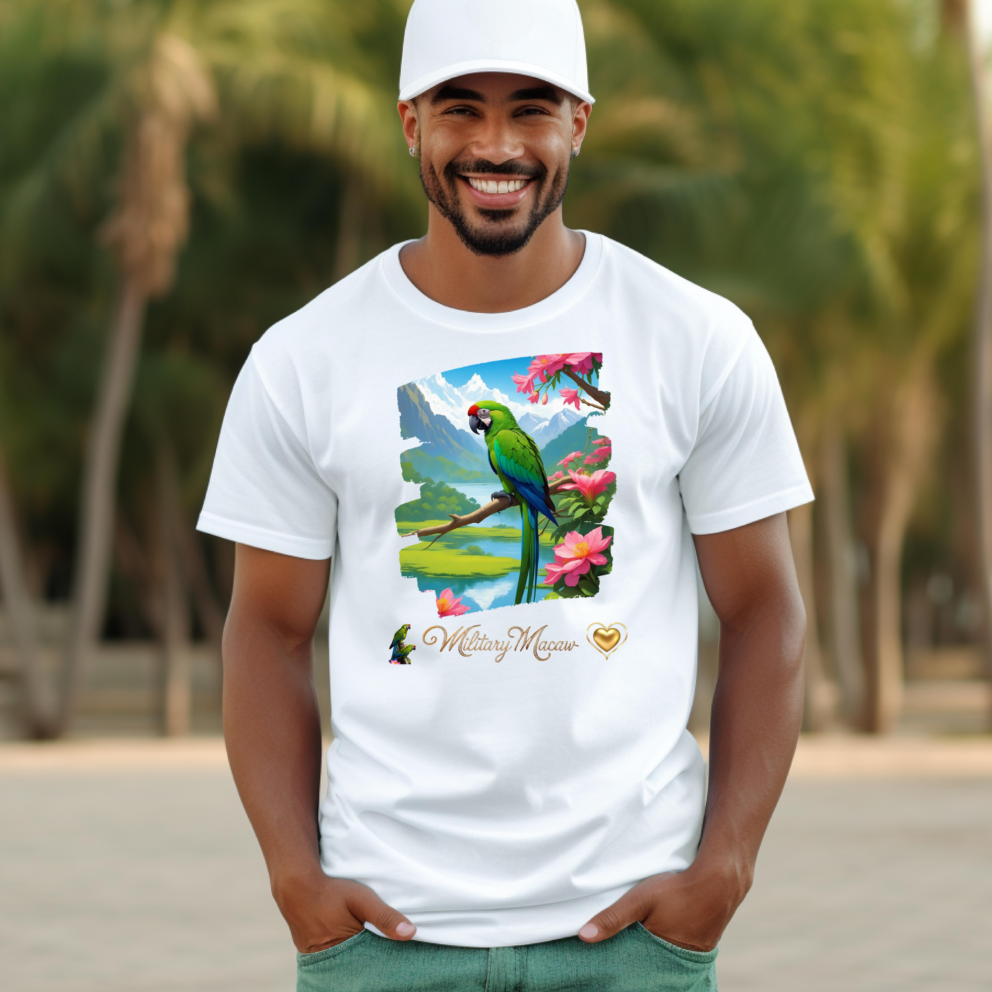 Military Macaw Nature T-Shirt