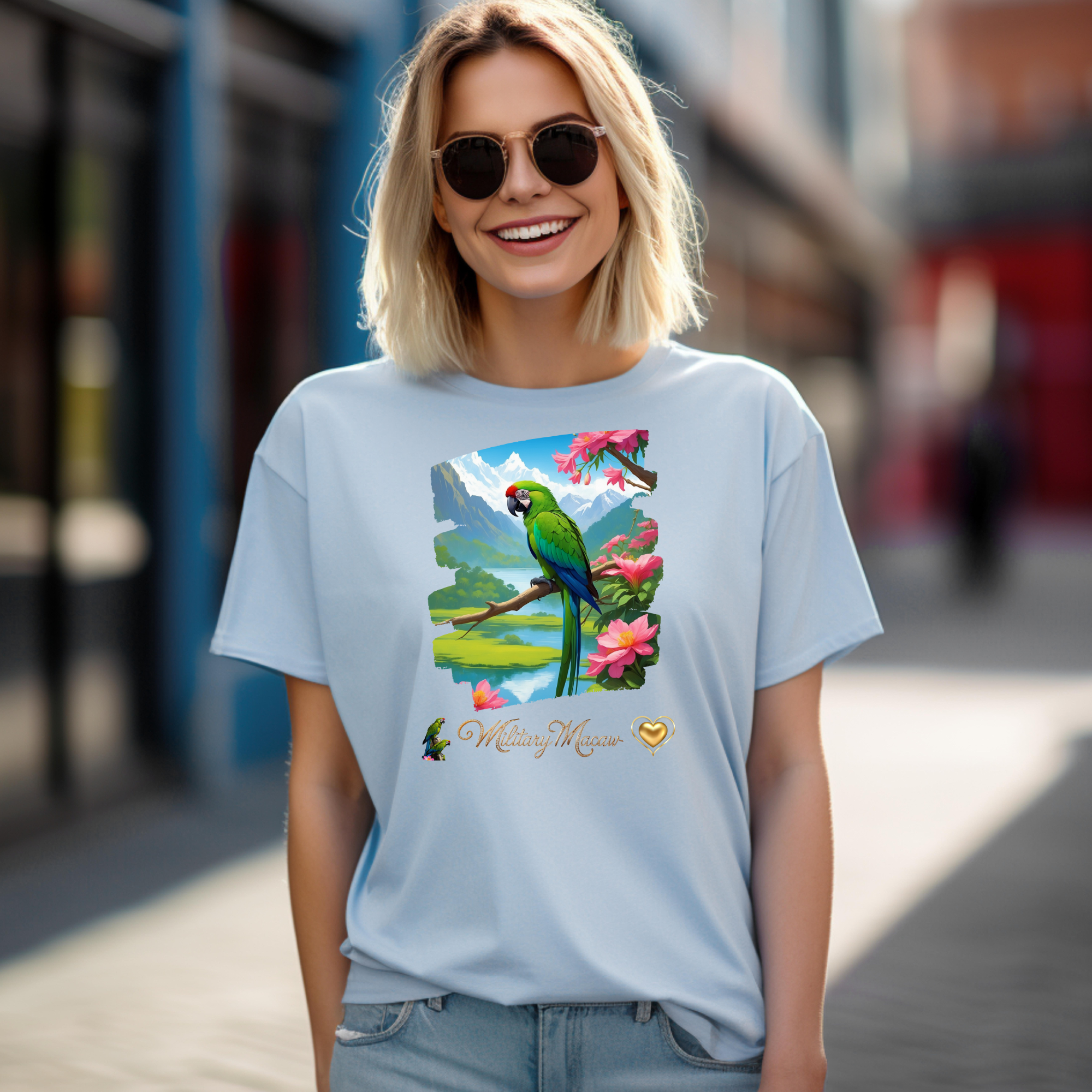 Military Macaw Nature T-Shirt